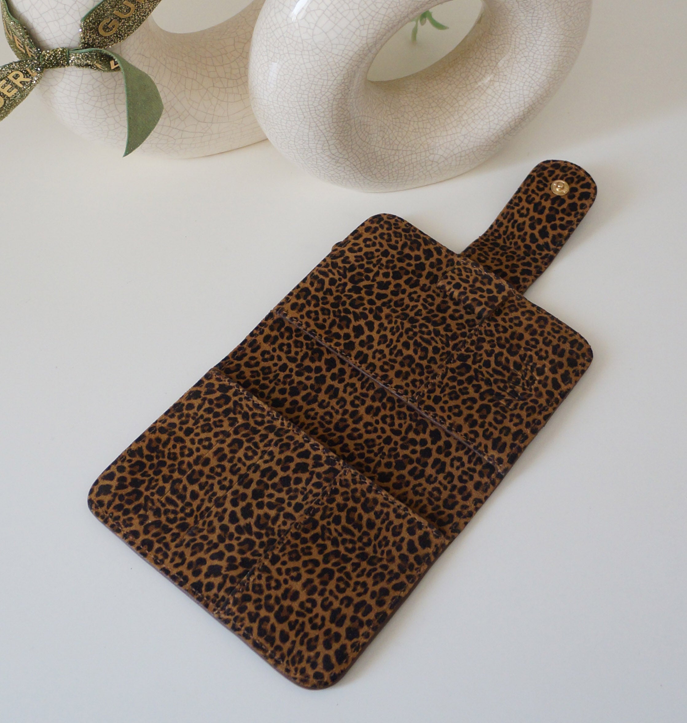 Passport Journal Cover - Stabler Plans Collab Leopard