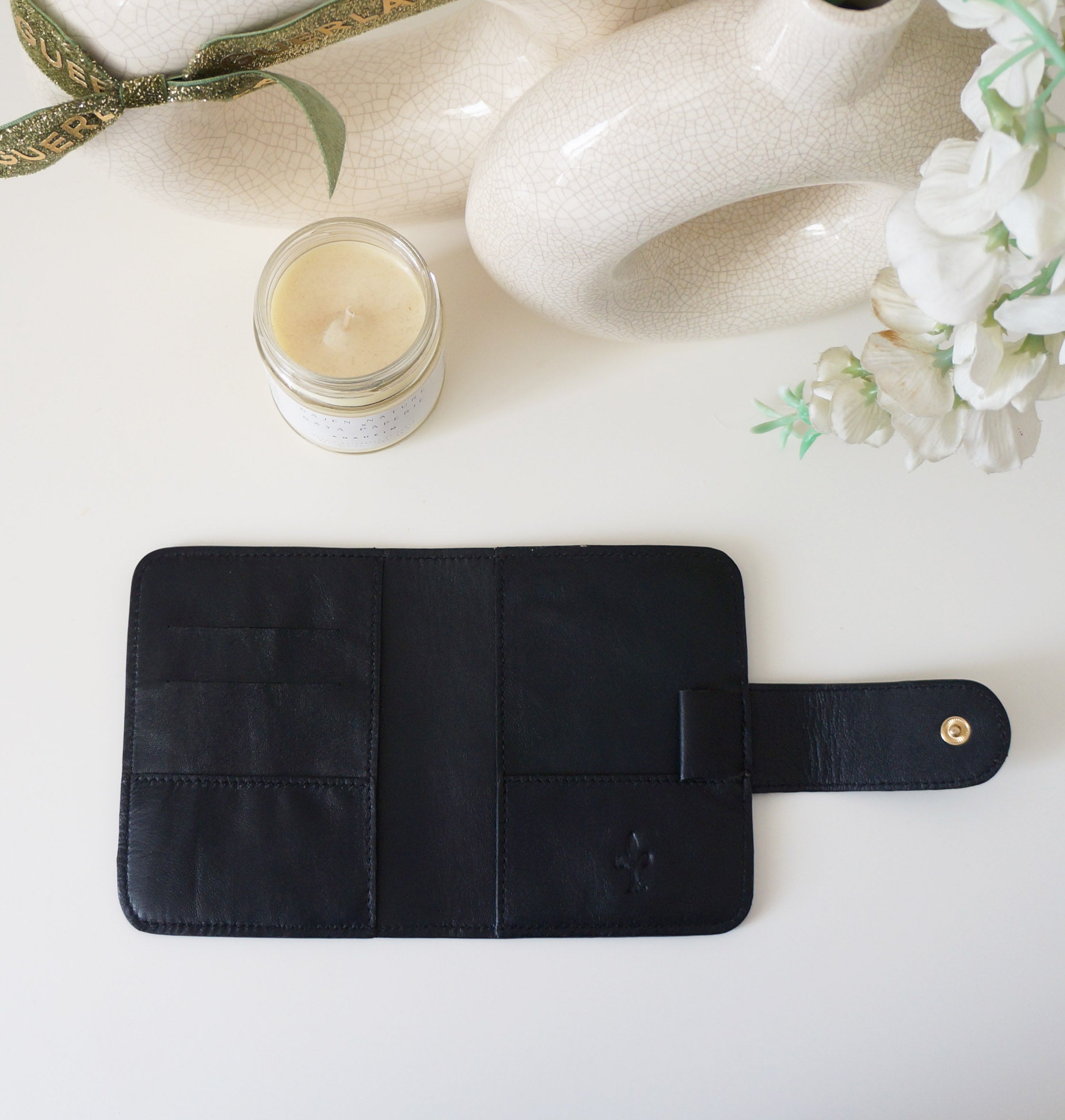 Passport Journal Cover - Stabler Plans Collab Smooth Black