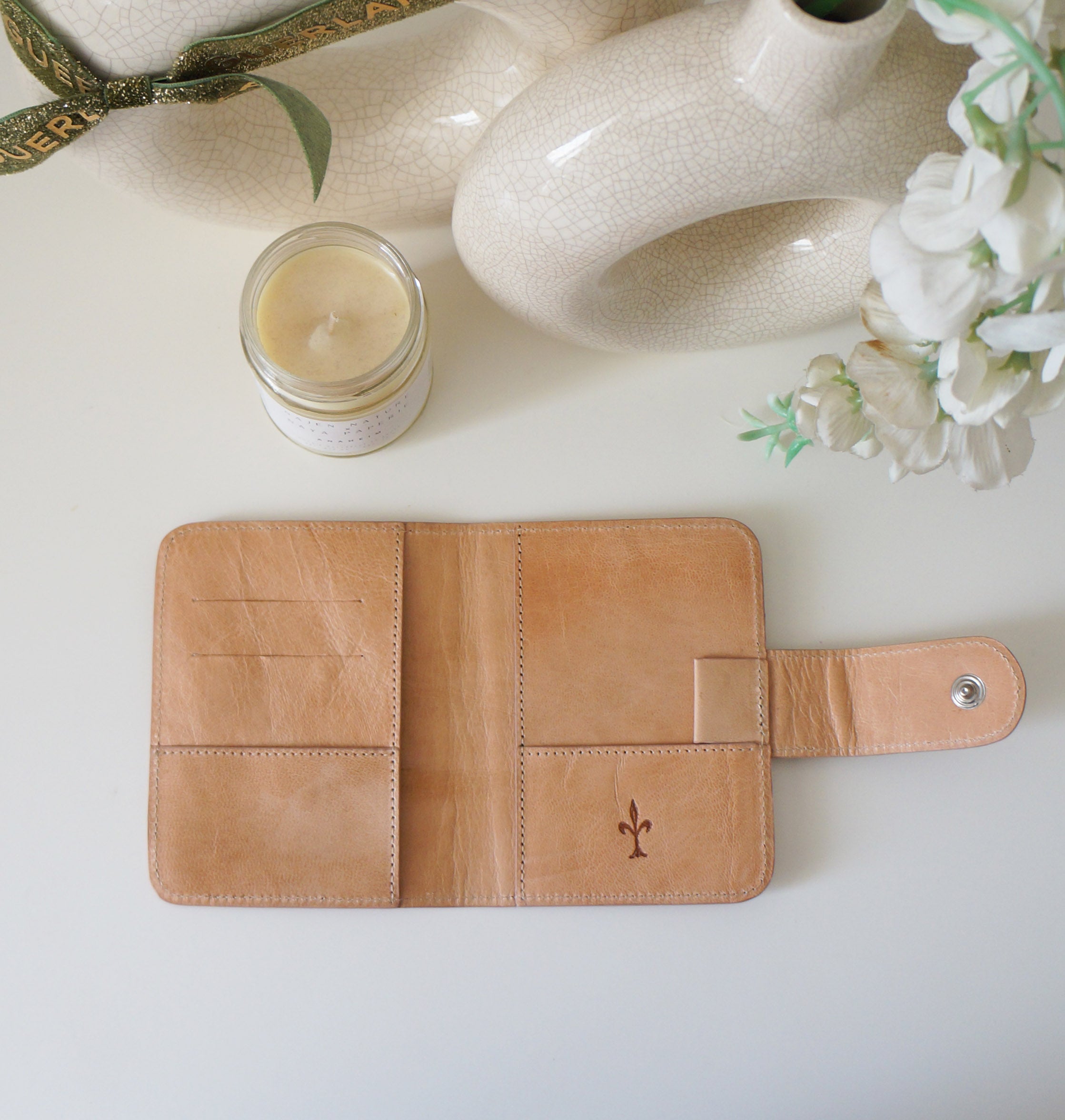 Passport Journal Cover - Stabler Plans Collab Undyed Sheep
