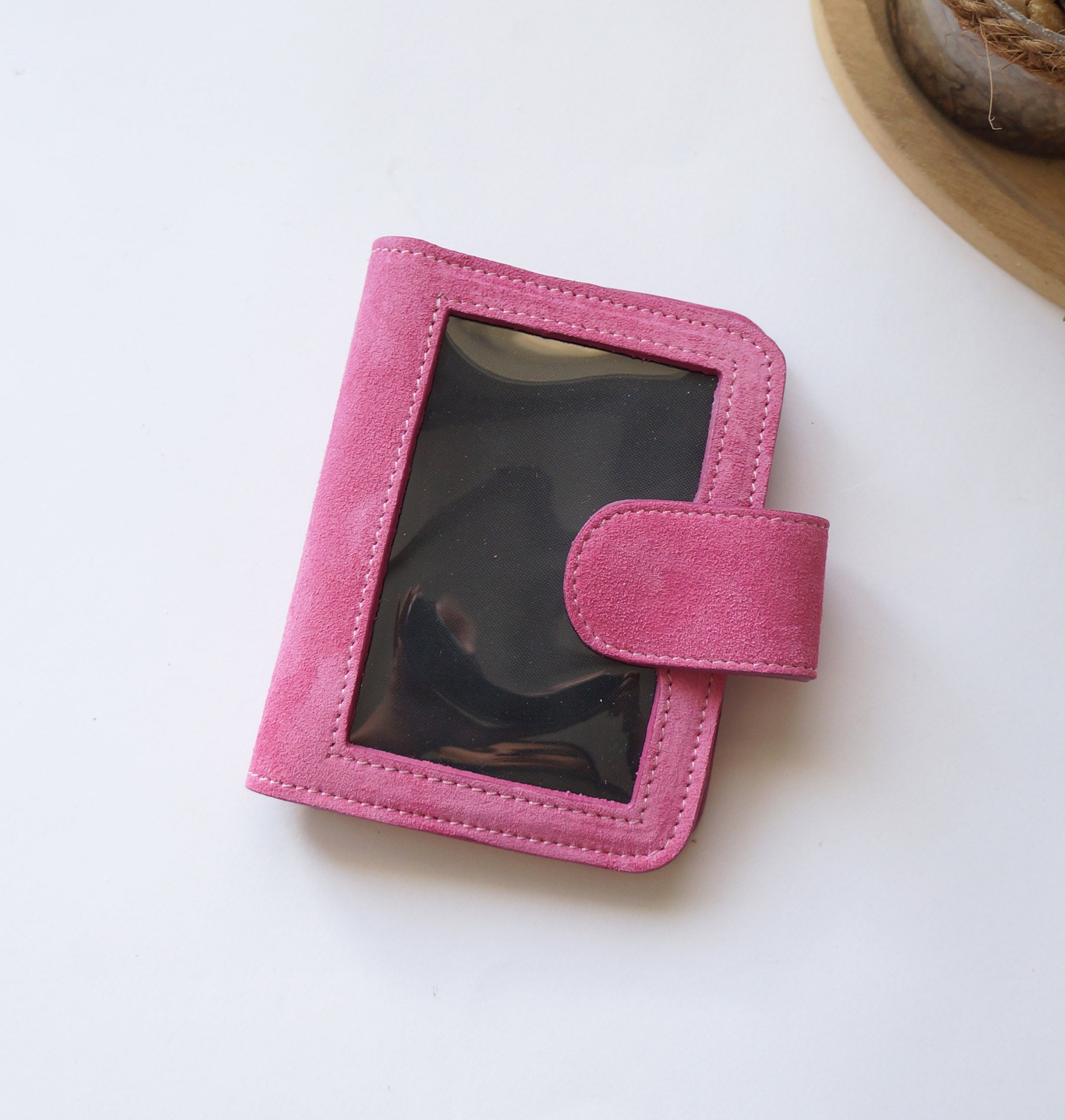 Passport Journal Cover - Suede Dragonfruit