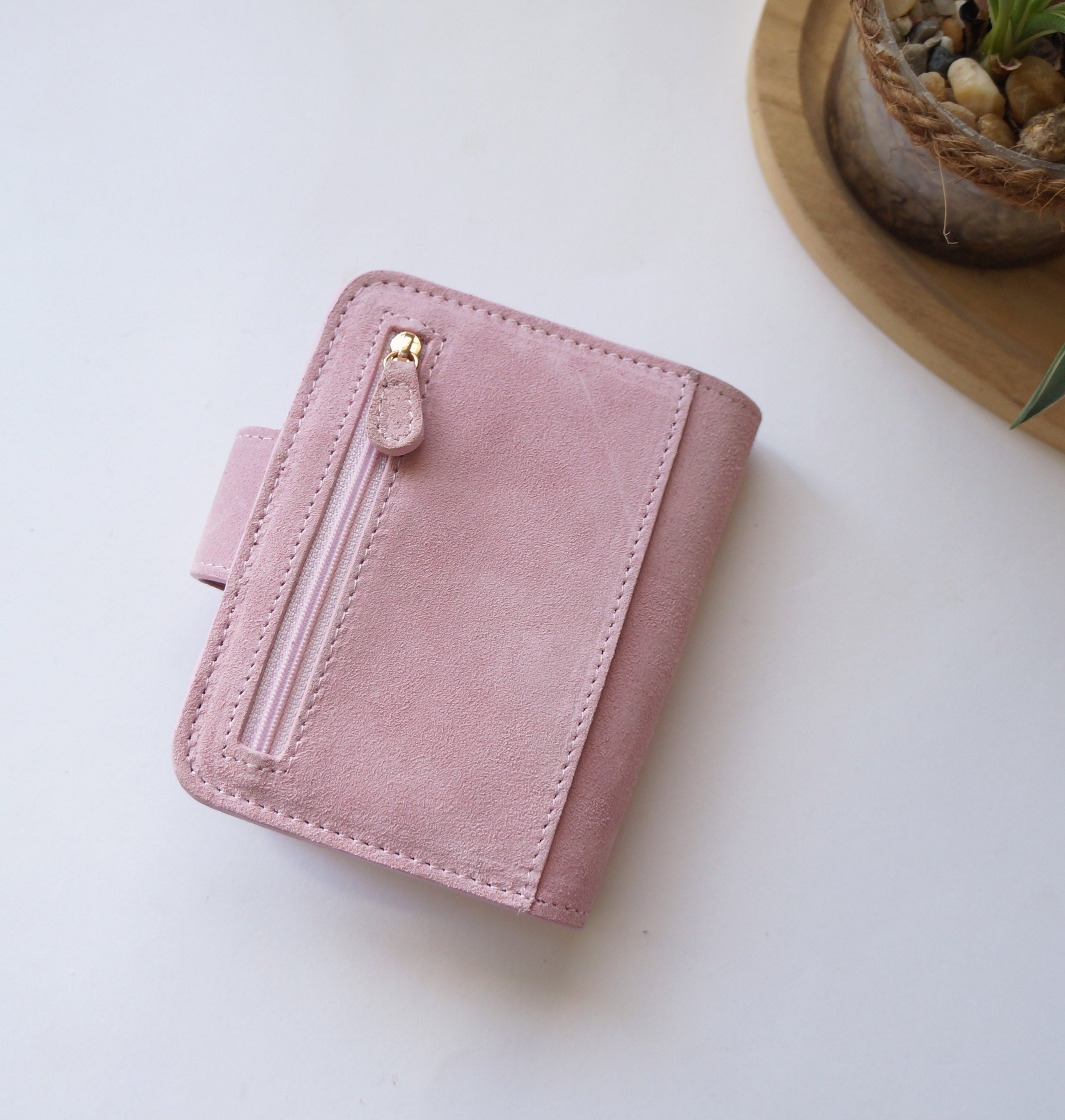 Passport Journal Cover - Suede Pink