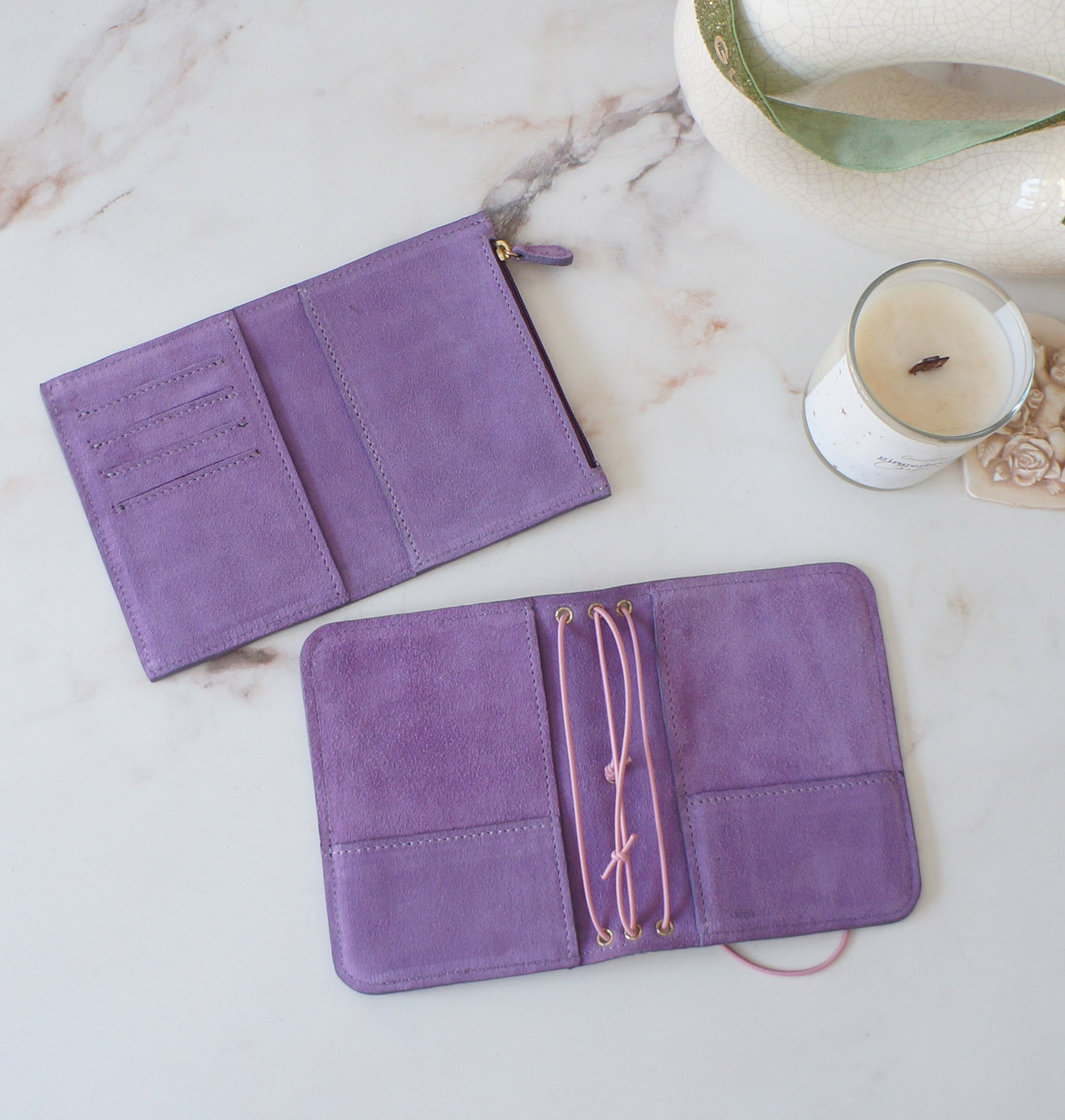 Passport Combo - Suede Orchid