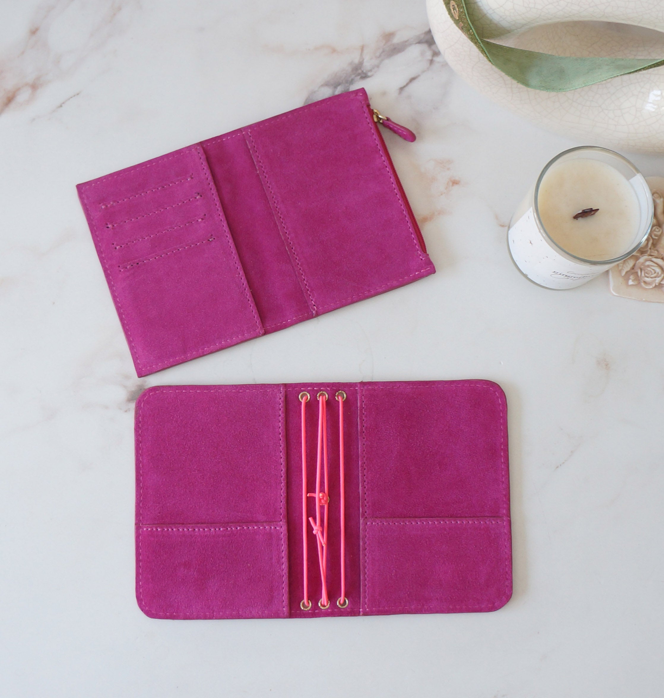 Passport Combo - Suede French Rose