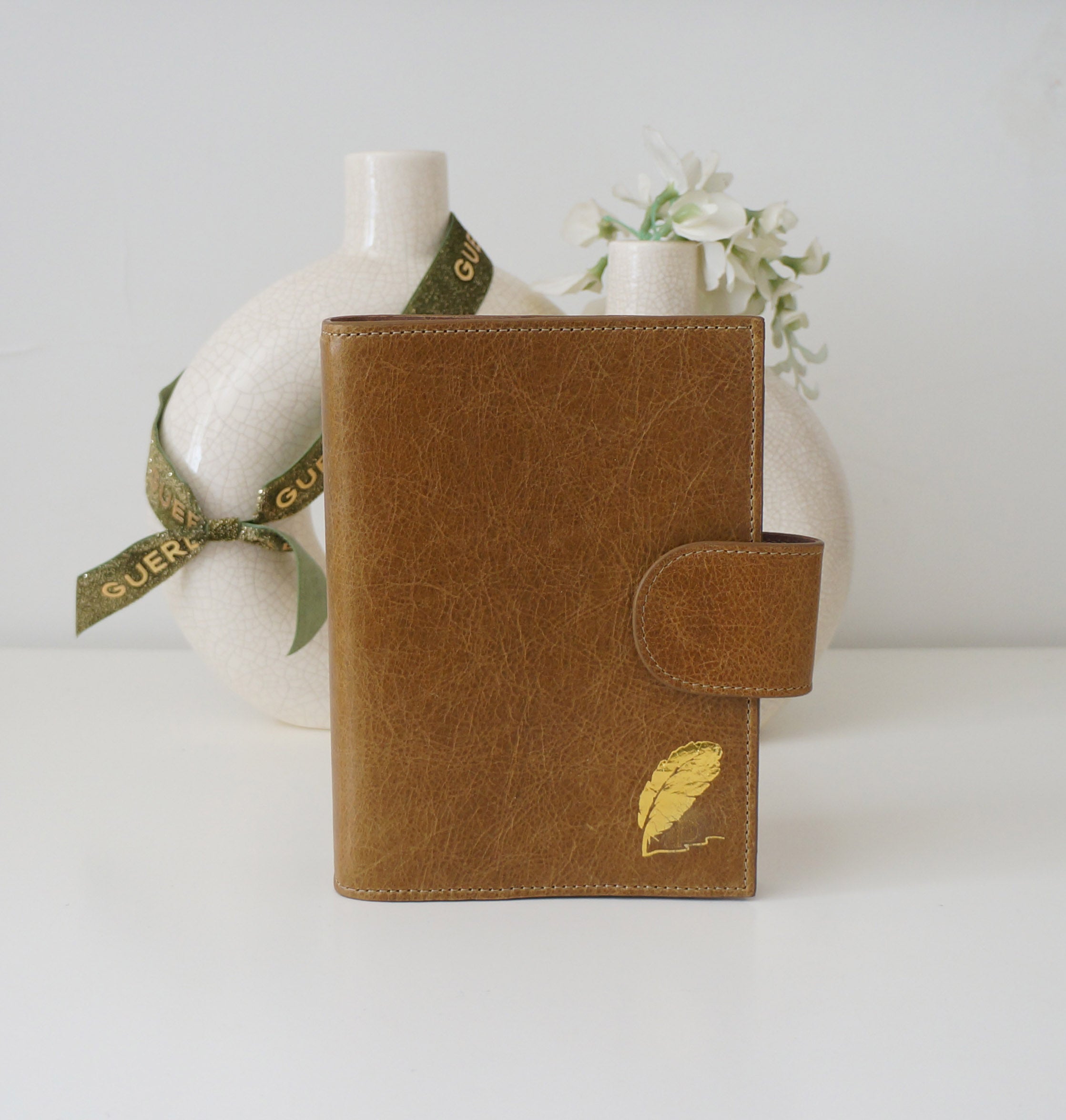 Personal Ring Binder - Almond/Spiced Cider MISFIT