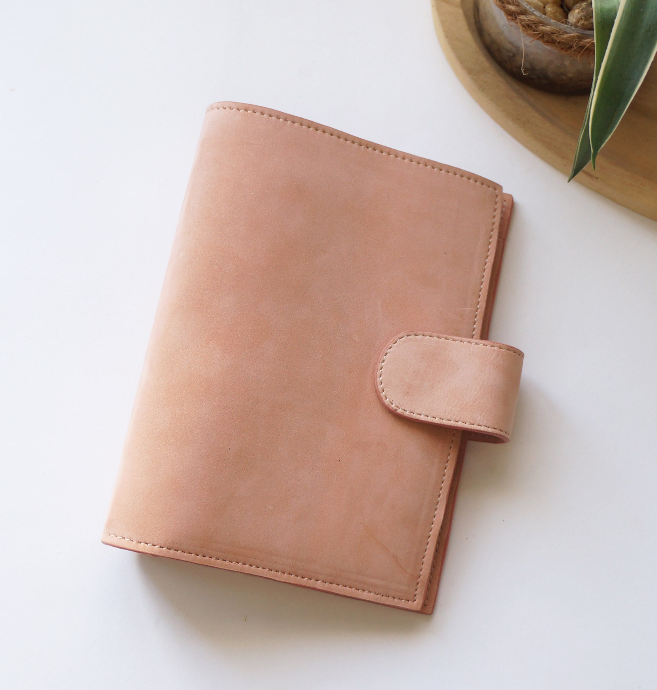 Personal Ring Binder - Velvet Peachy Pink