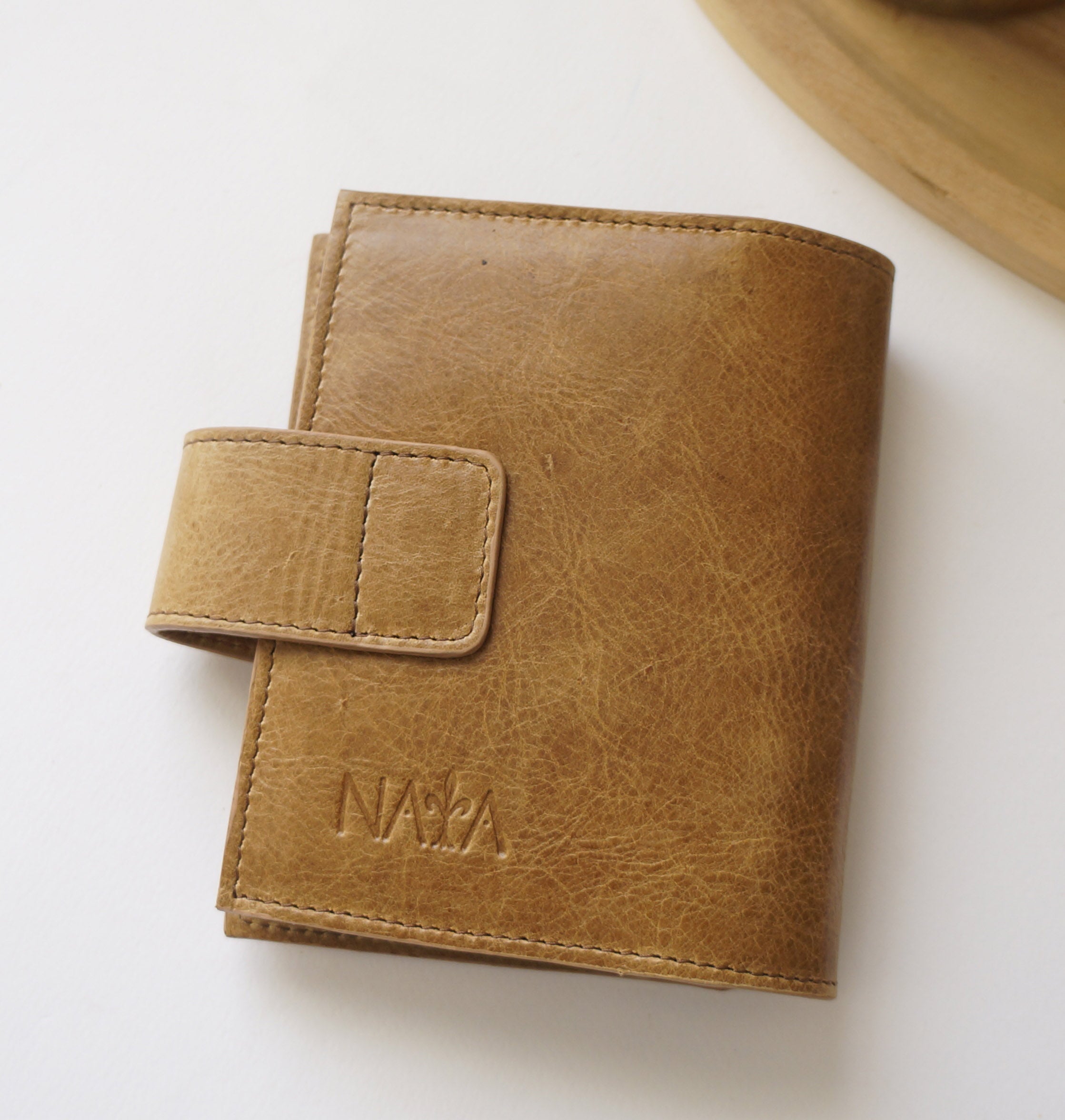 Pocket Ring Binder - Almond