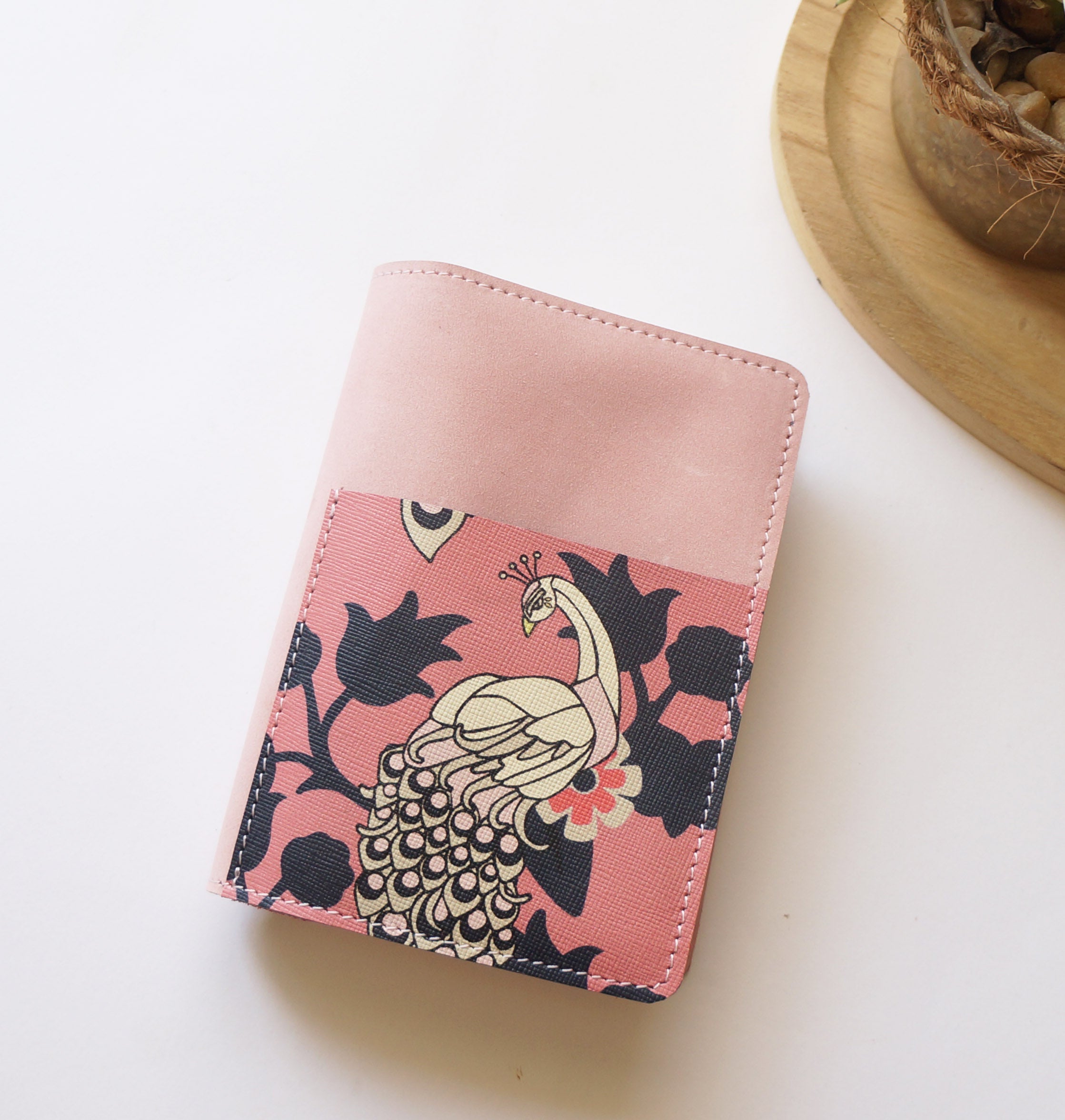 Pocket Rustic - Nubuck Pink & Peacock
