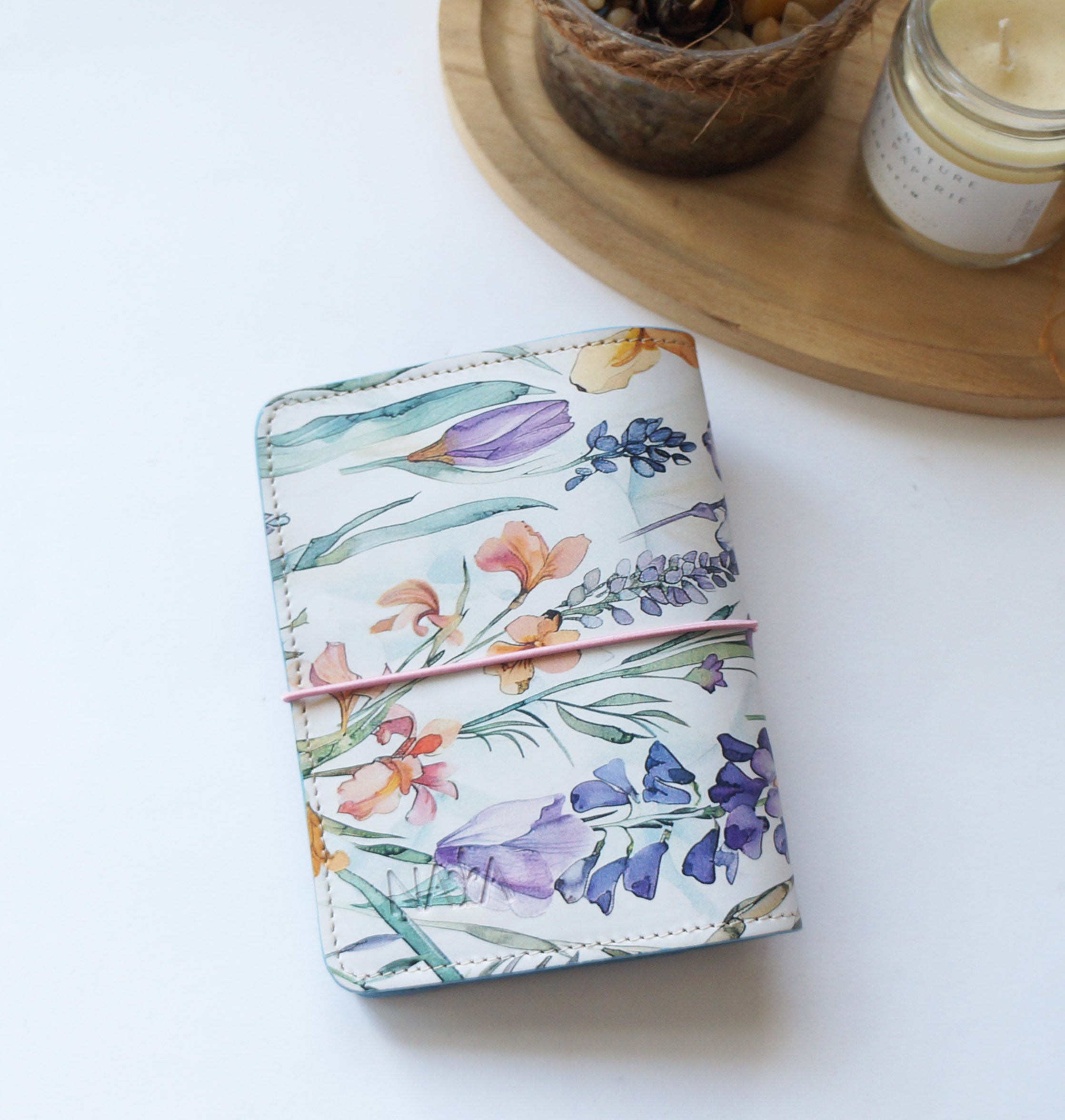Pocket Cover - Wild Flower/Suede Pink