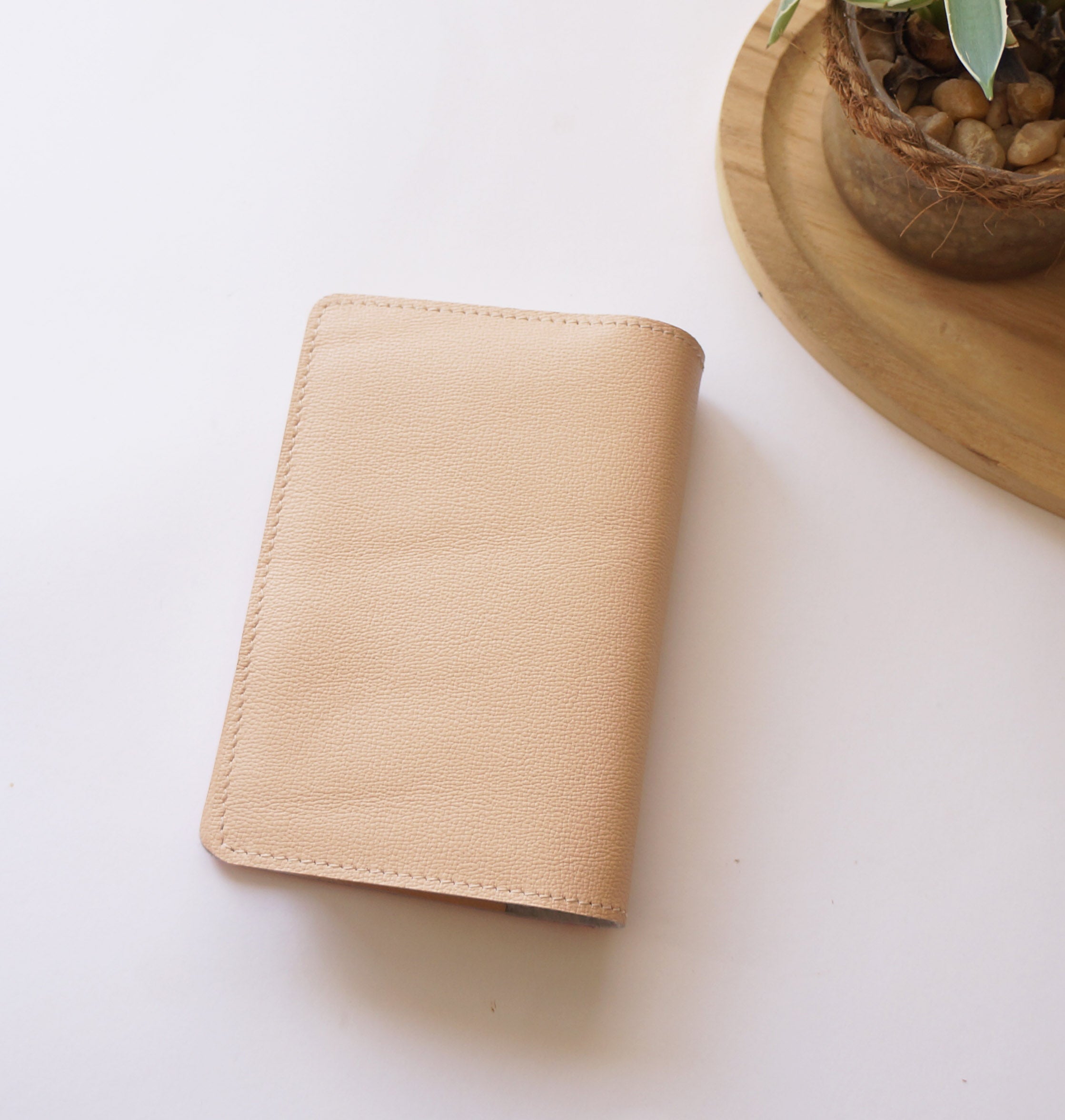 Pocket Rustic - Pebbled Beige & Pink
