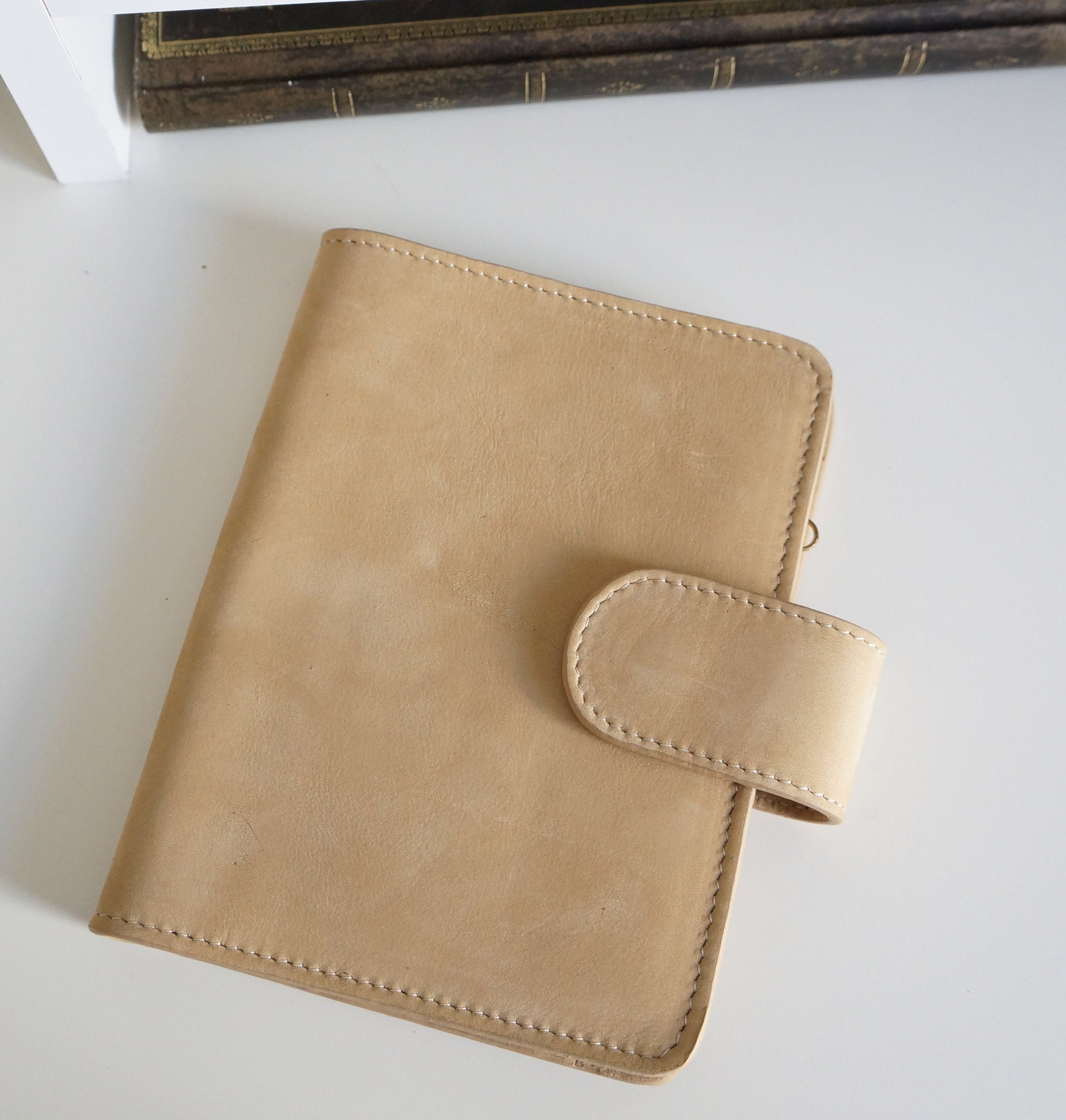 Pocket Journal Cover - Velvet Linen