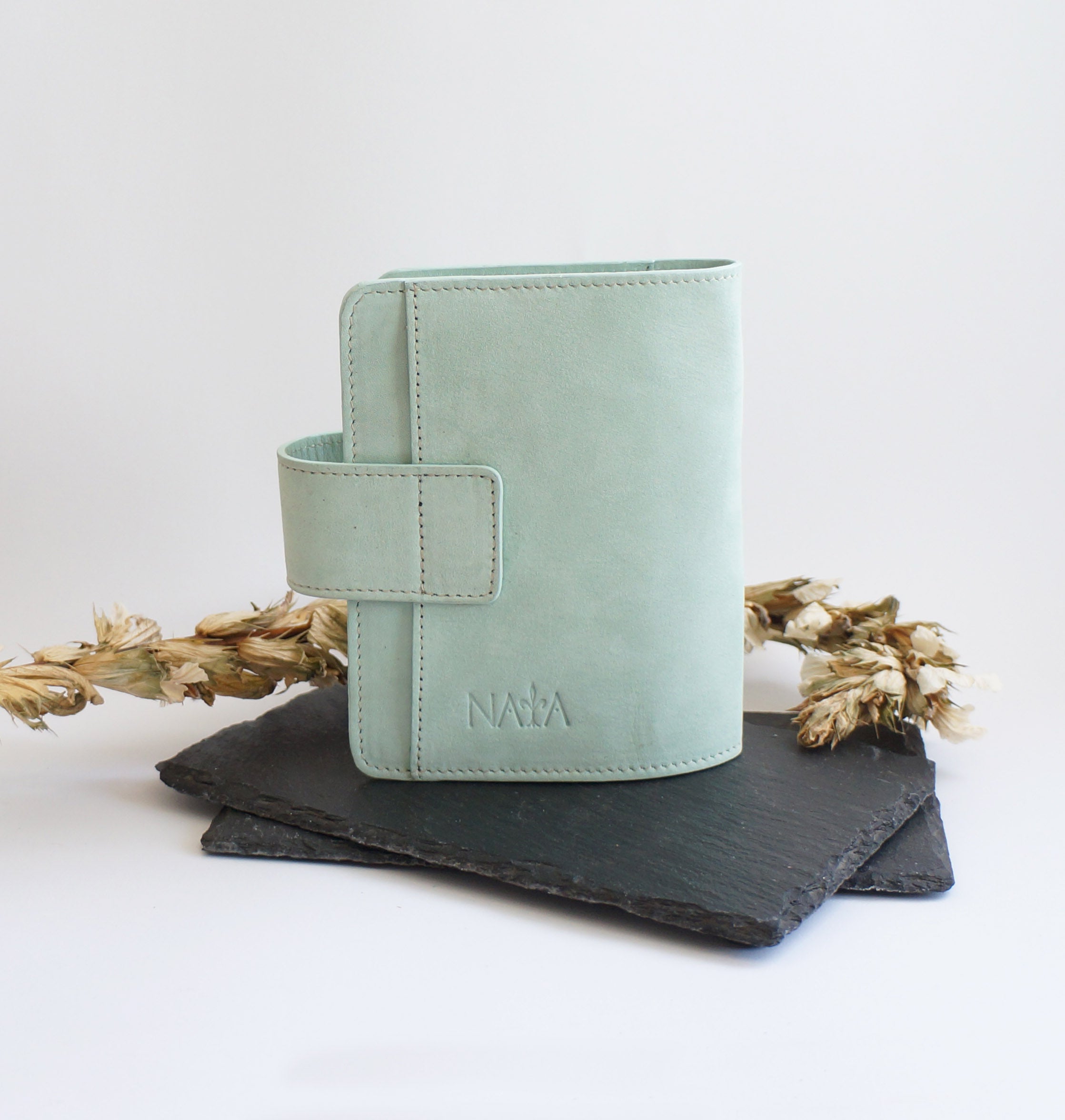 Pocket Journal Cover - Velvet Mint