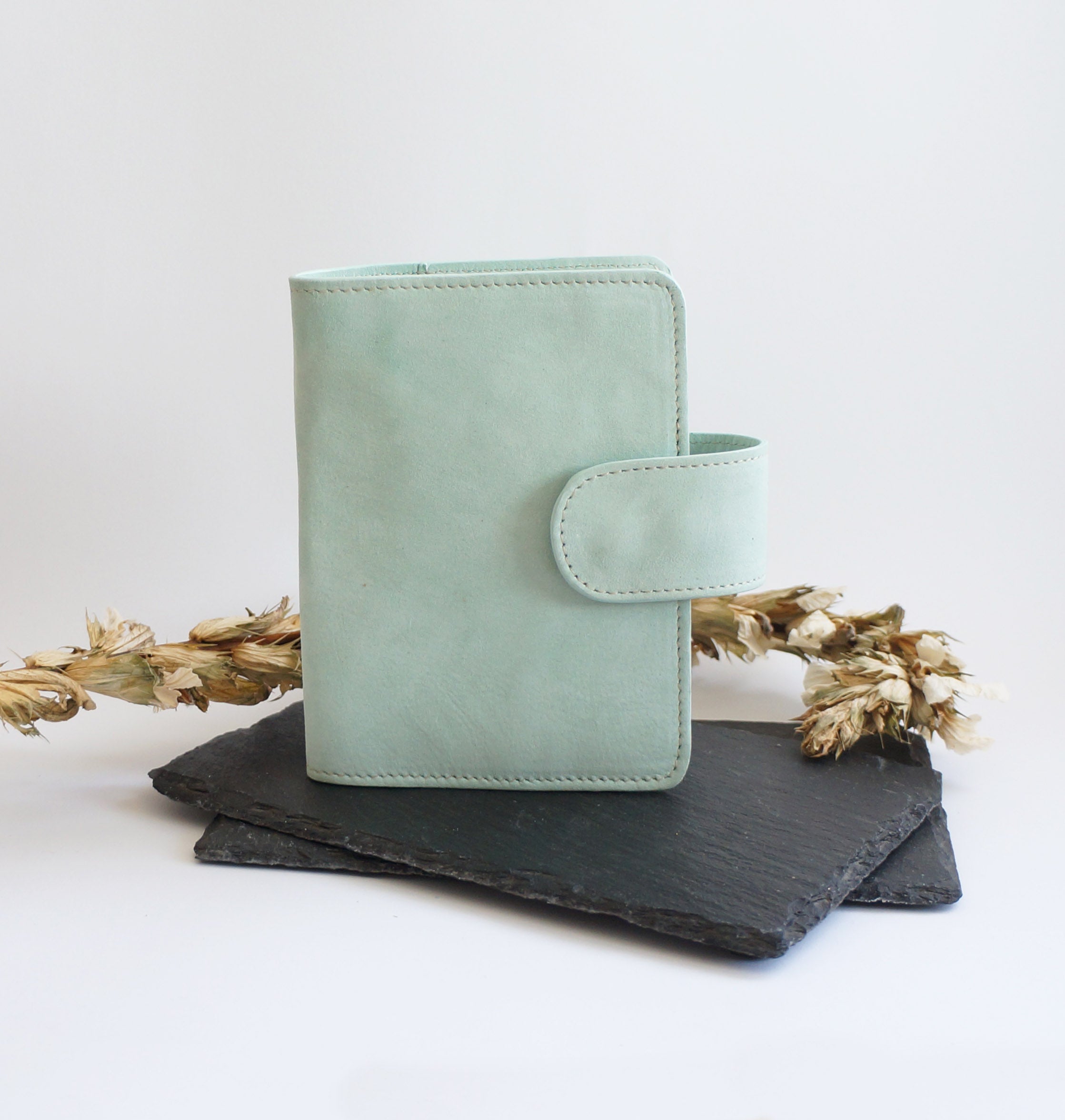 Pocket Journal Cover - Velvet Mint