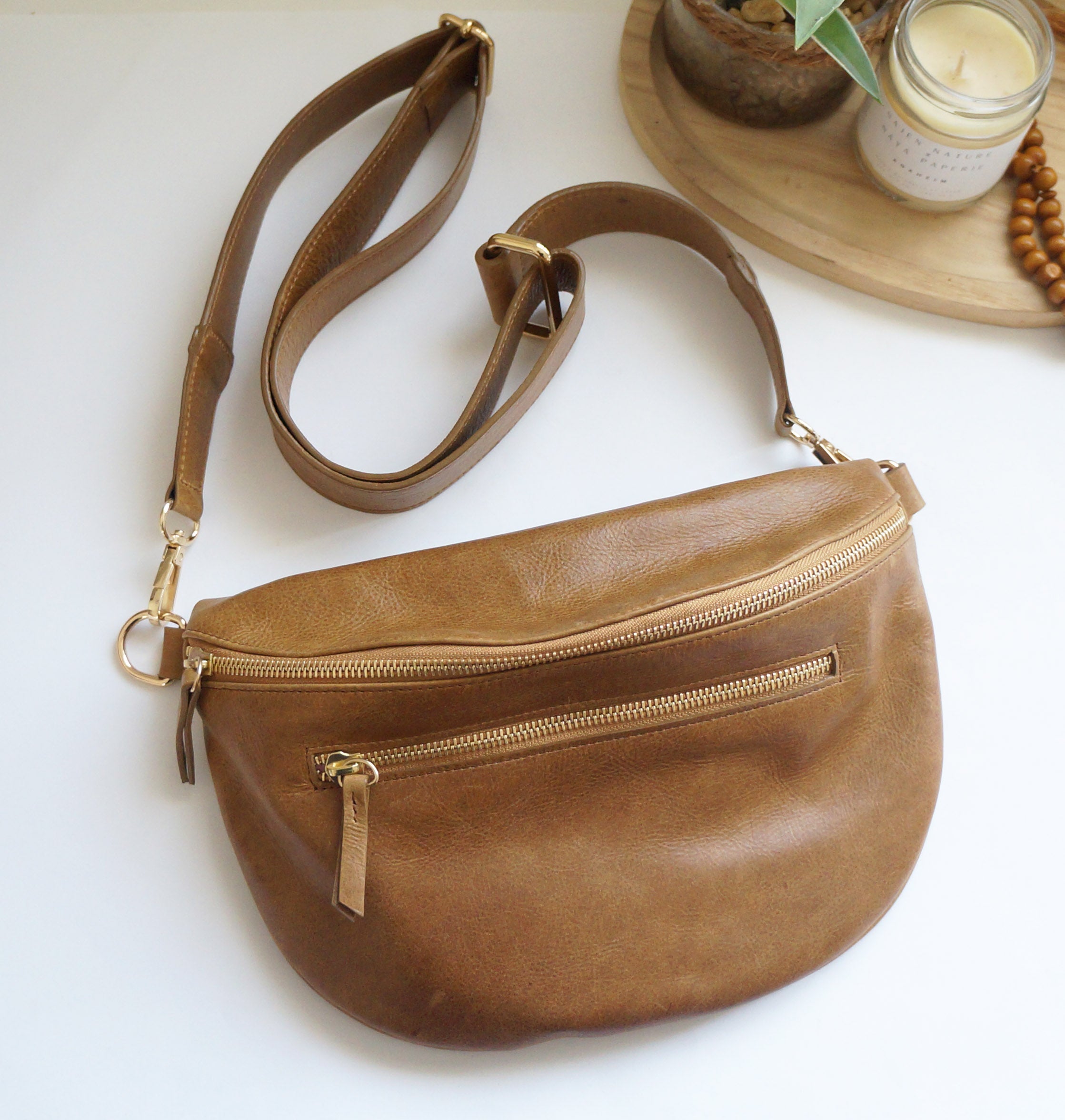 Banana Bag - Almond FREE SHIPPING