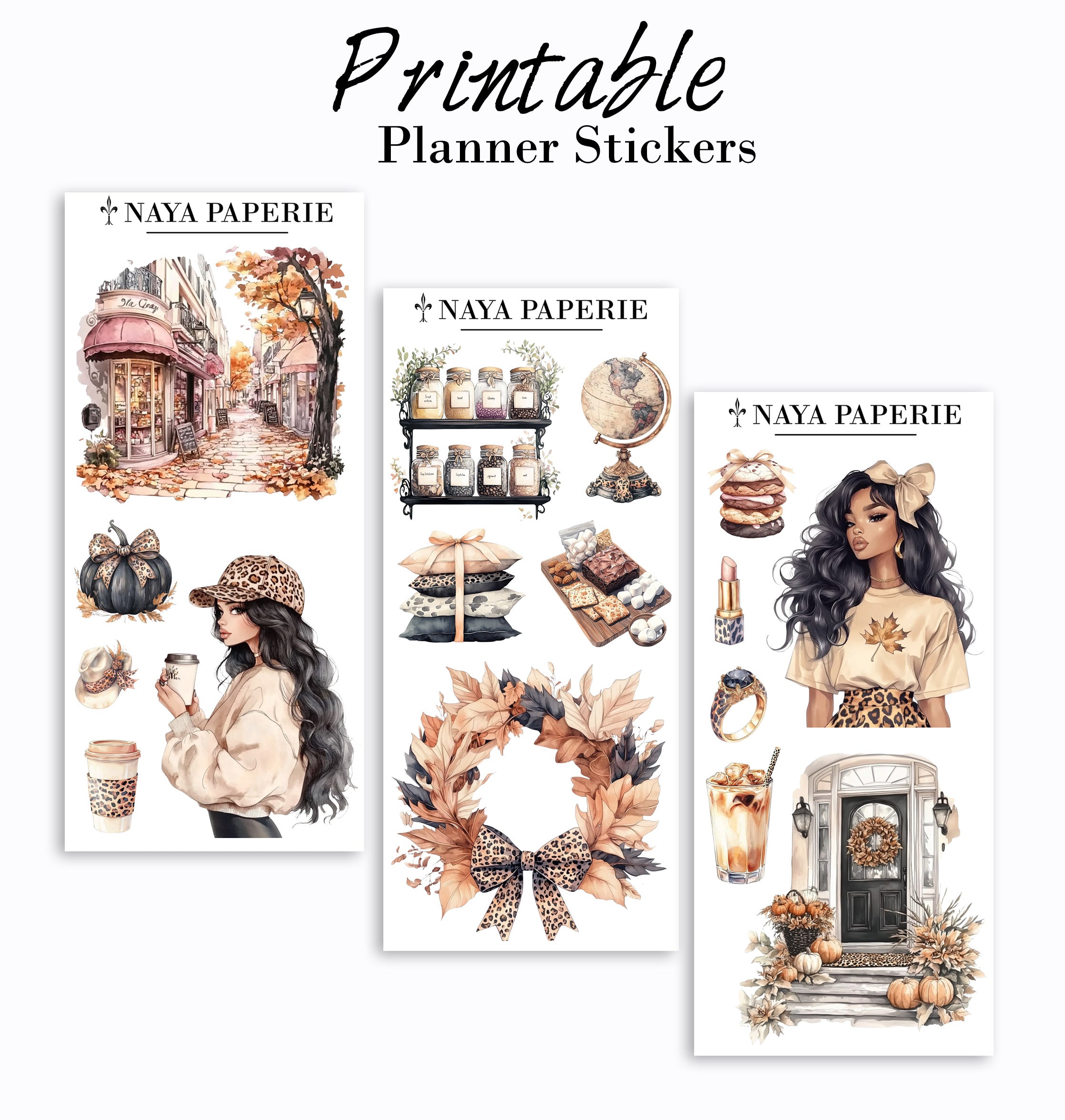 September Stickers - Exclusive designs Part 1