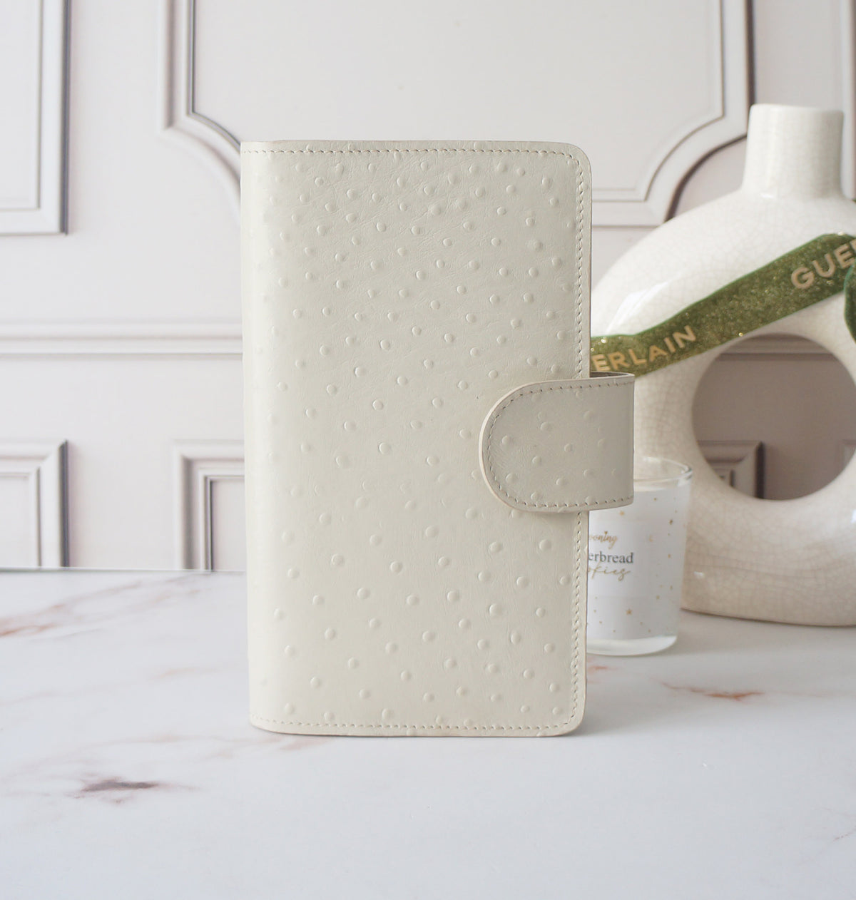 Standard TN Cover – Cream Ostrich