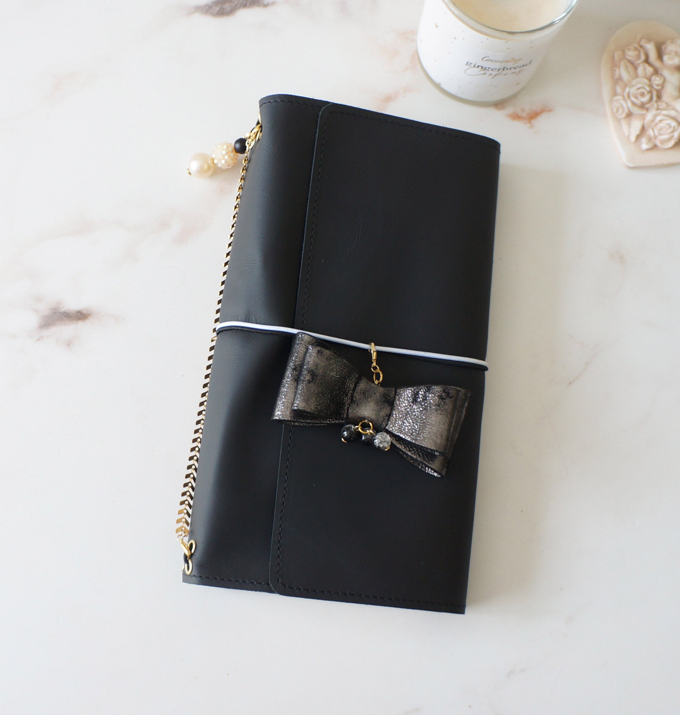 Standard Trifold - Smooth Black