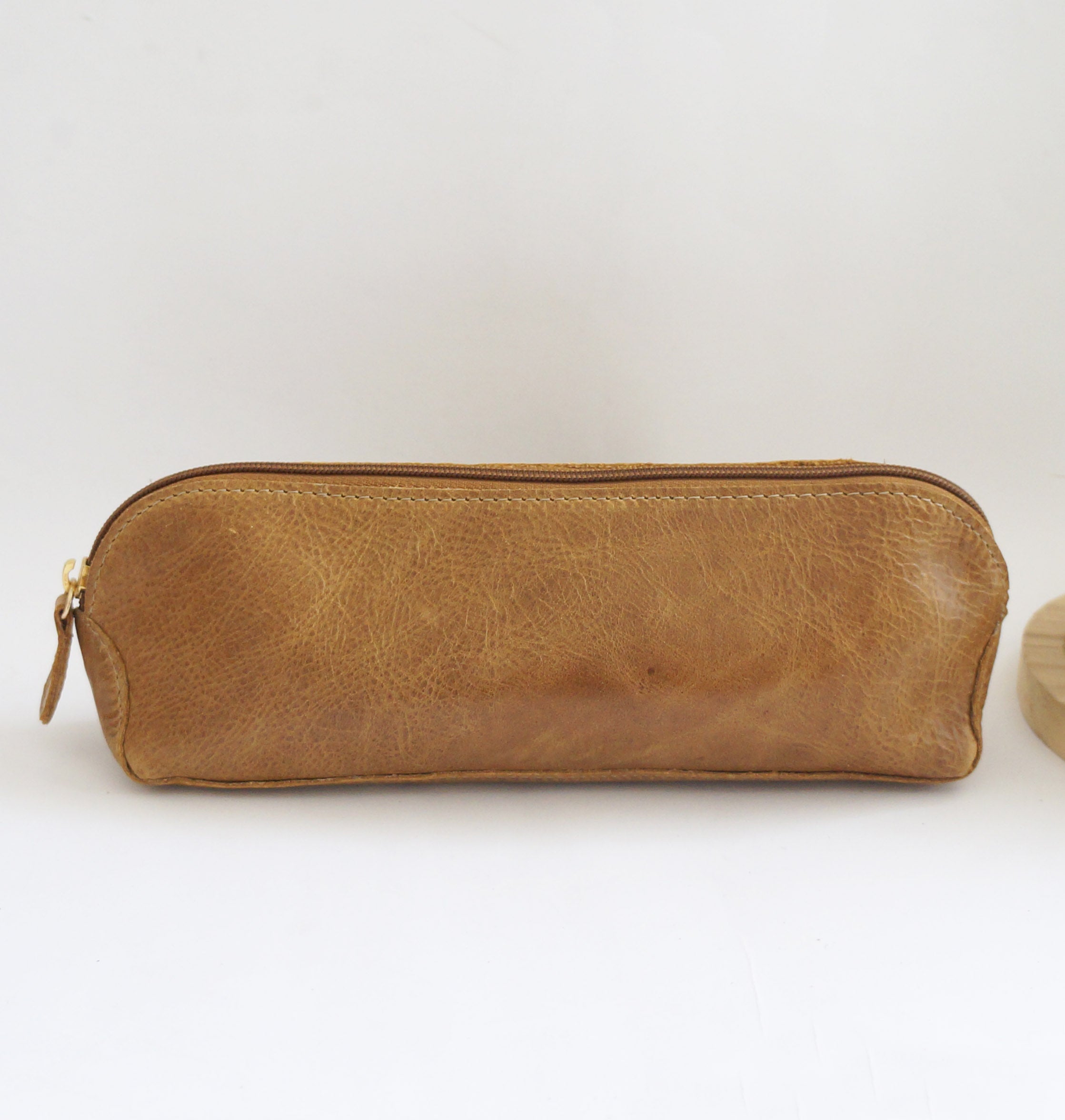 Pen Case - Almond