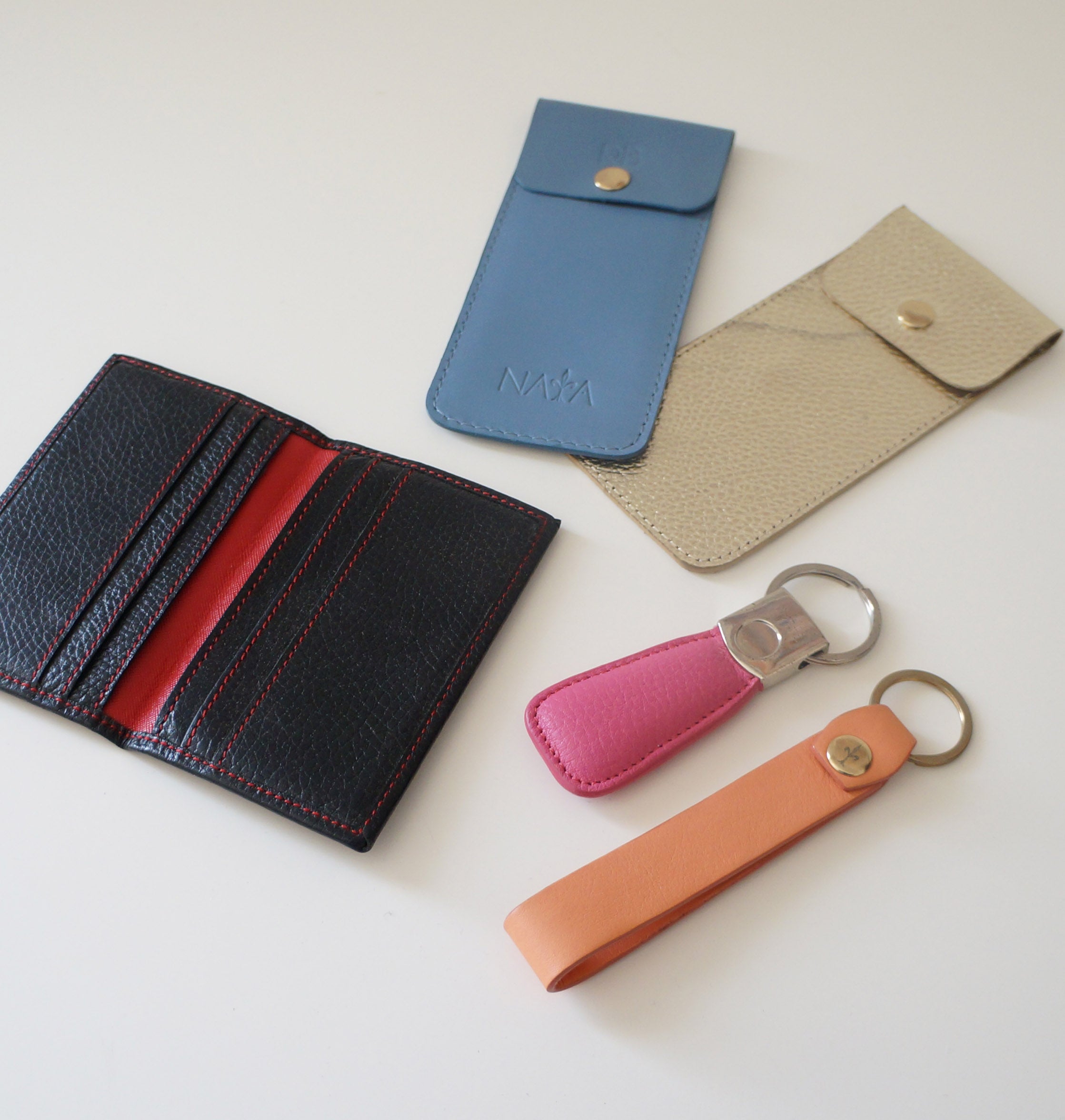 Various leather accessories