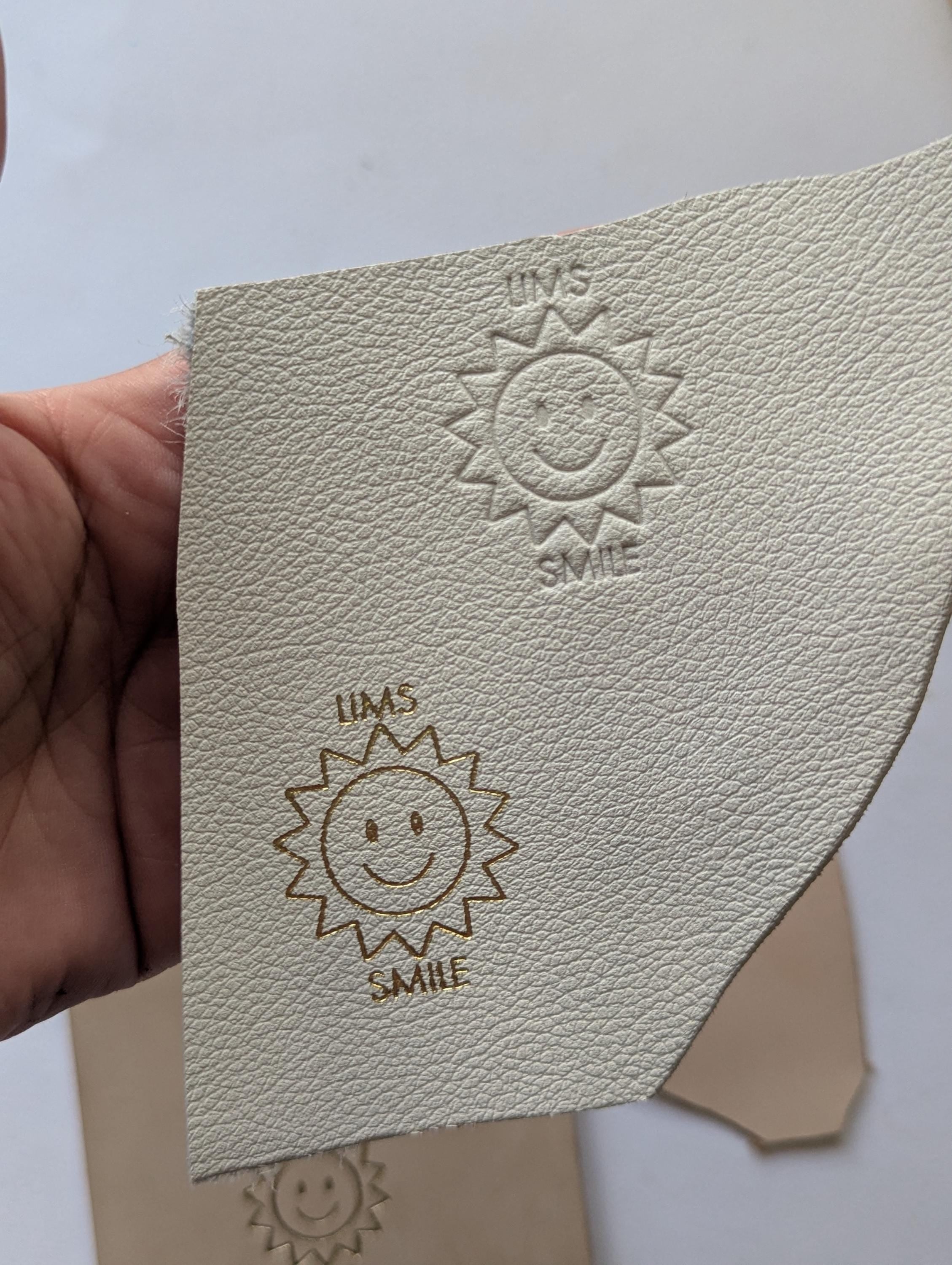 CUSTOM 100 Handcrafted Leather Charms (Deposit 1/2) for Aesthetics. Creative Design Studio