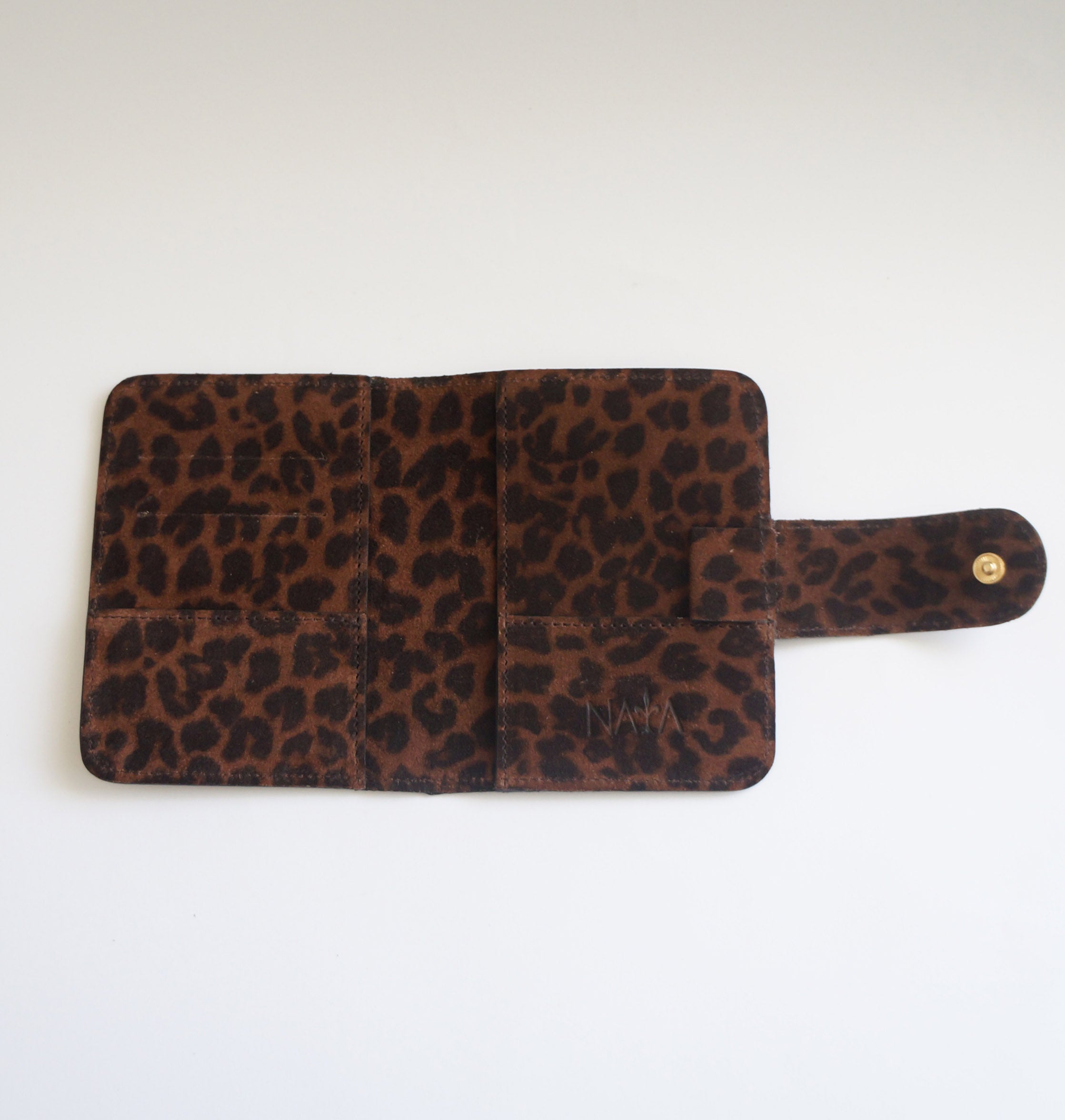 Passport Journal Cover - Dark Leopard