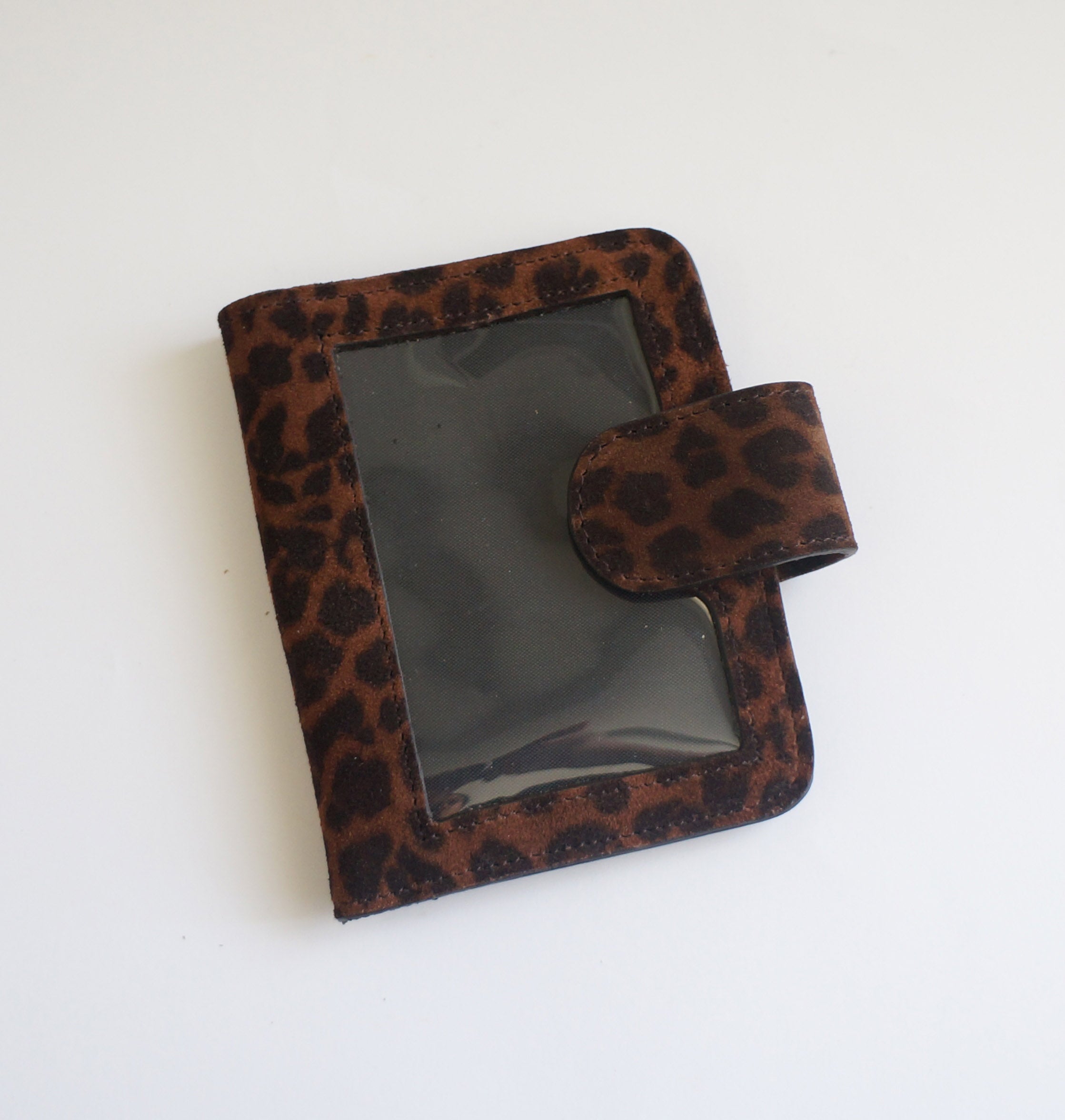 Passport Journal Cover - Dark Leopard