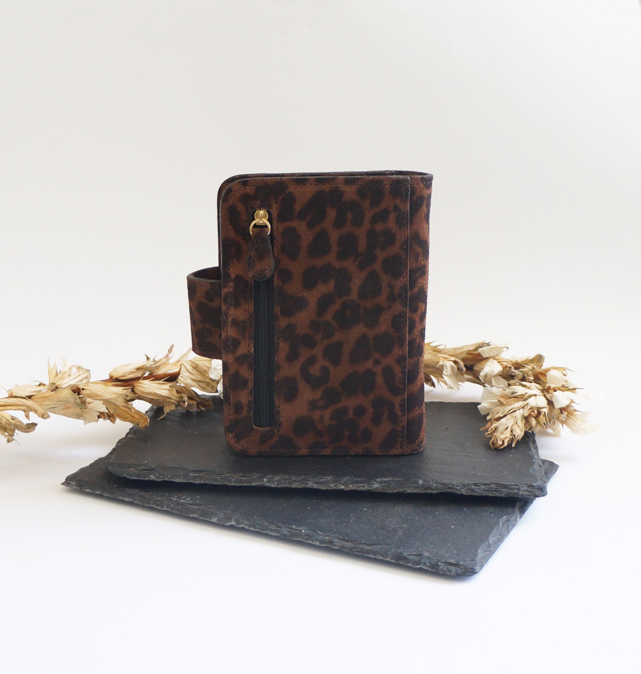 Passport Journal Cover - Dark Leopard