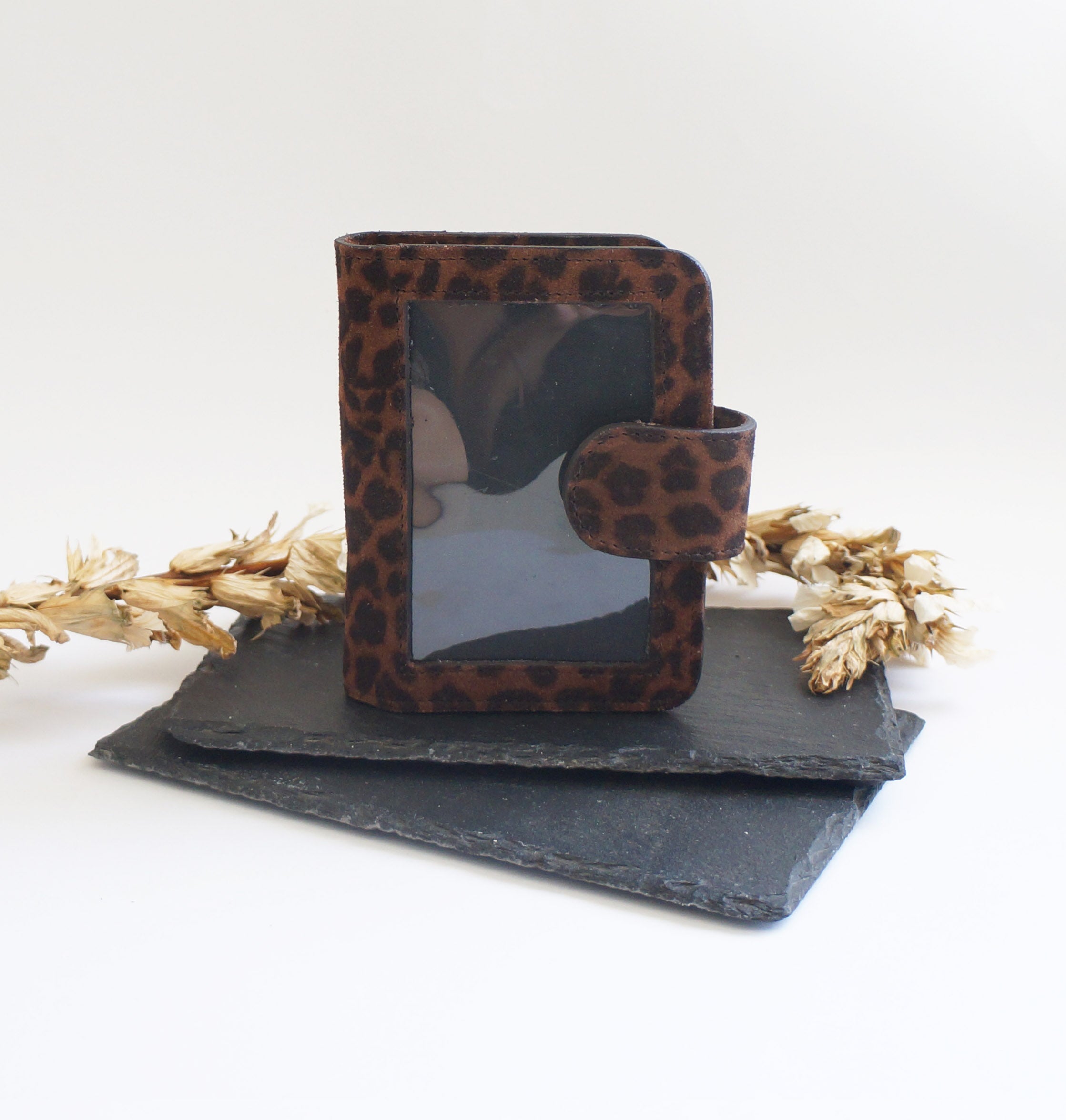 Passport Journal Cover - Dark Leopard