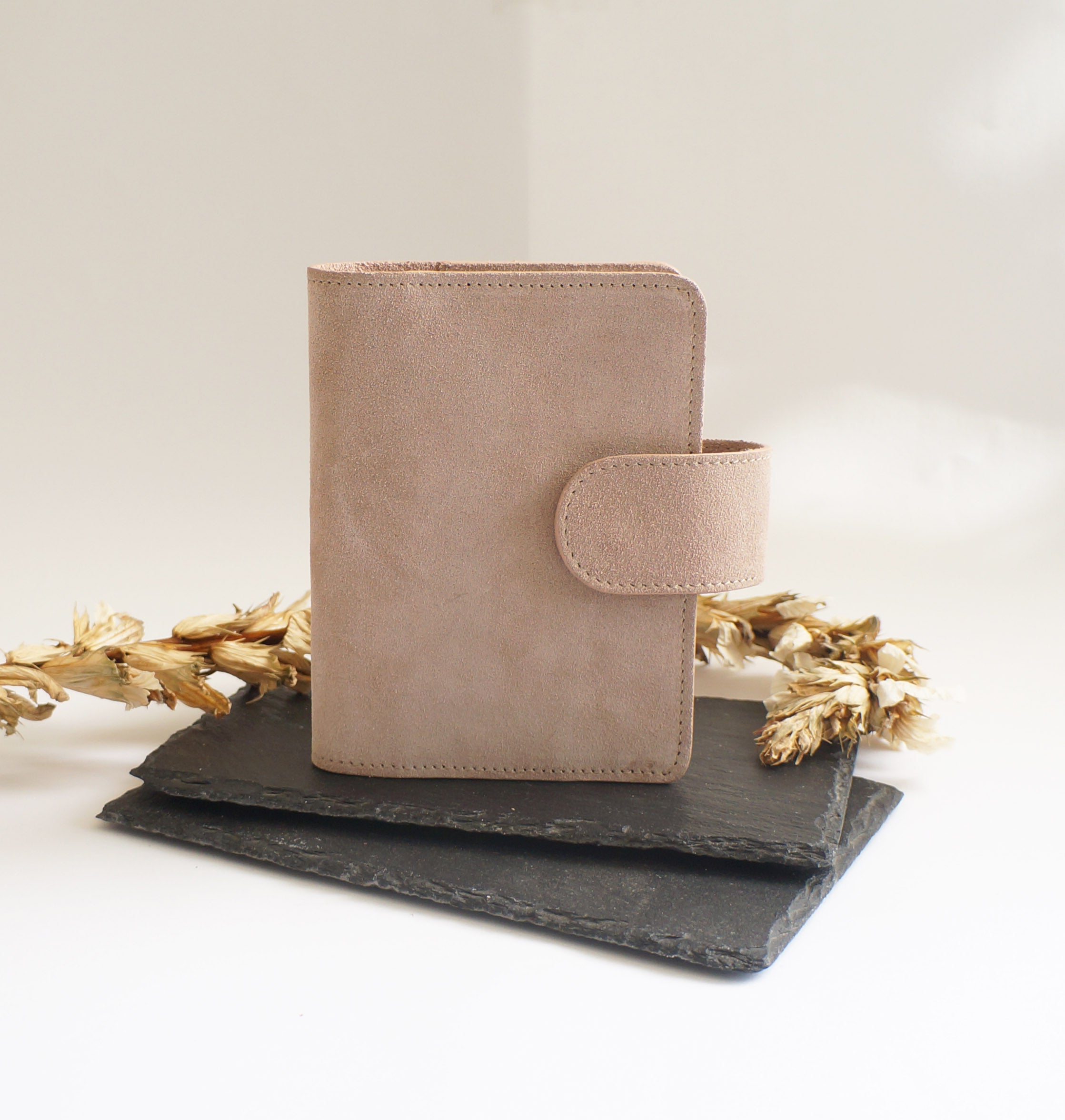 Pocket Journal Cover - Suede Mauve