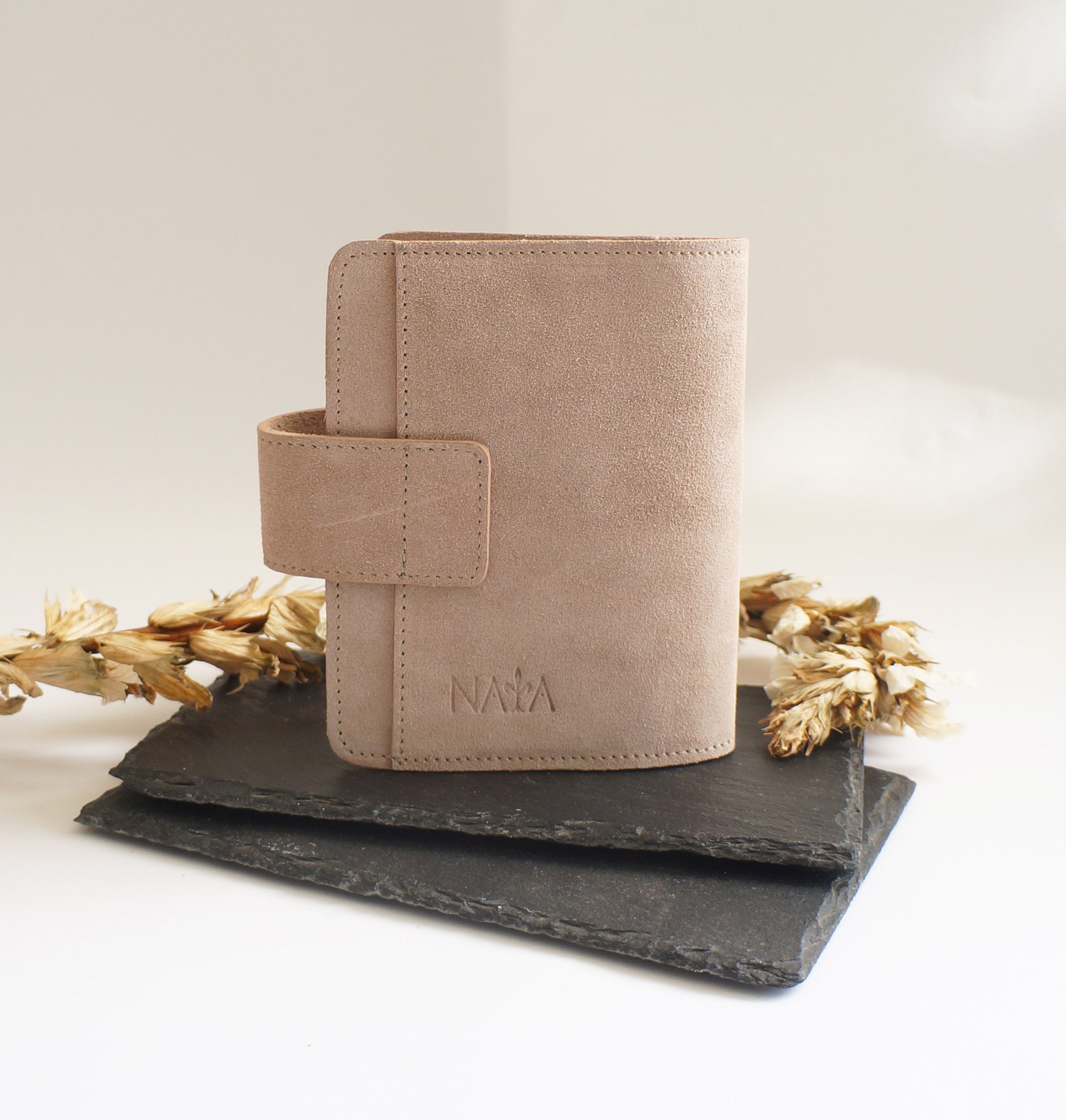 Pocket Journal Cover - Suede Mauve