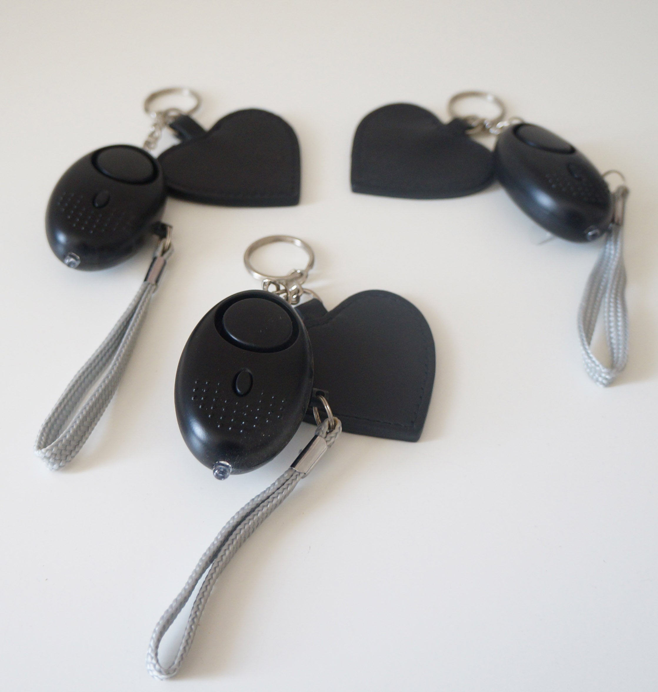 Heart Key Ring with Alarm