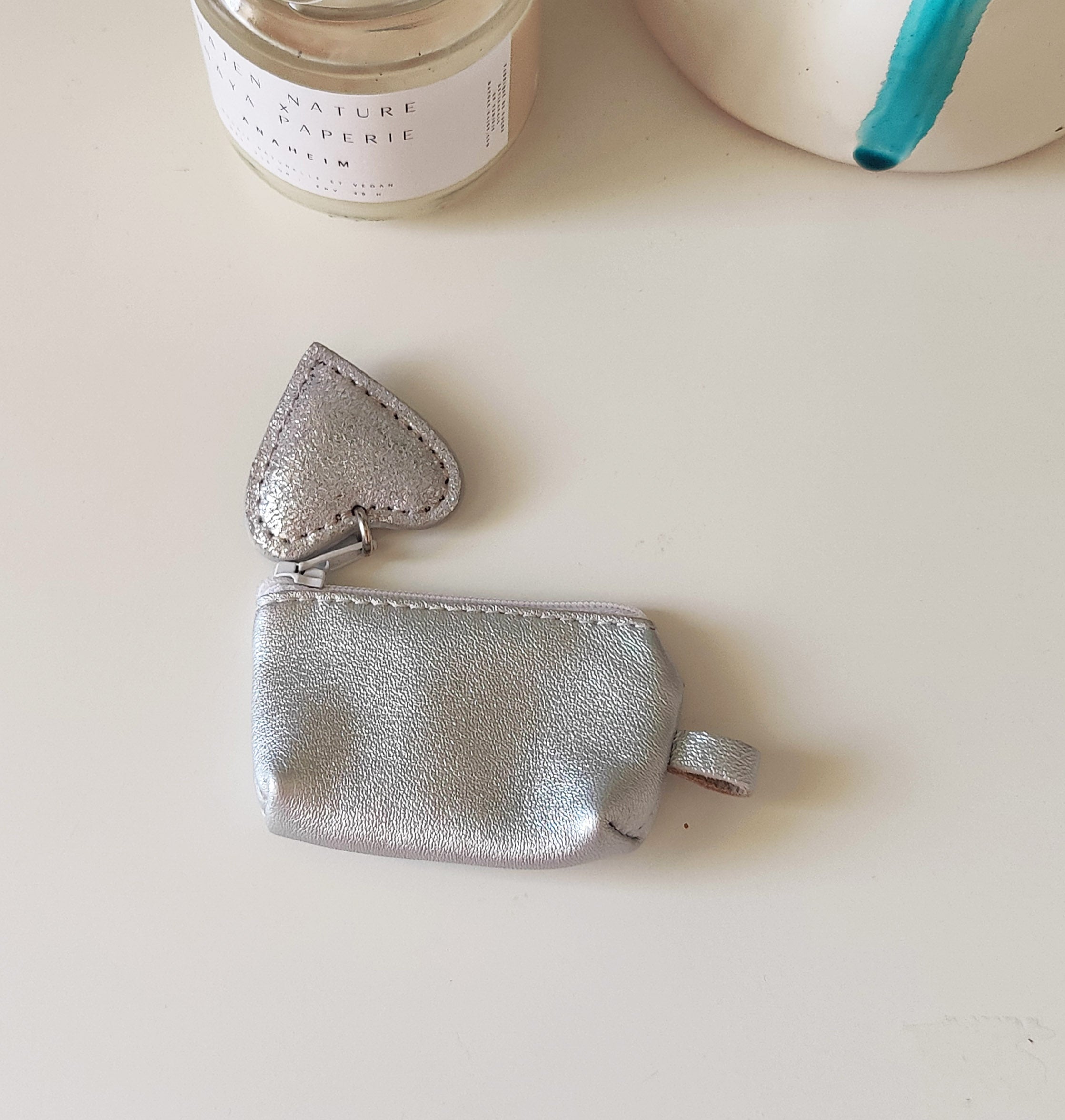 Tiny coin purse - Silver