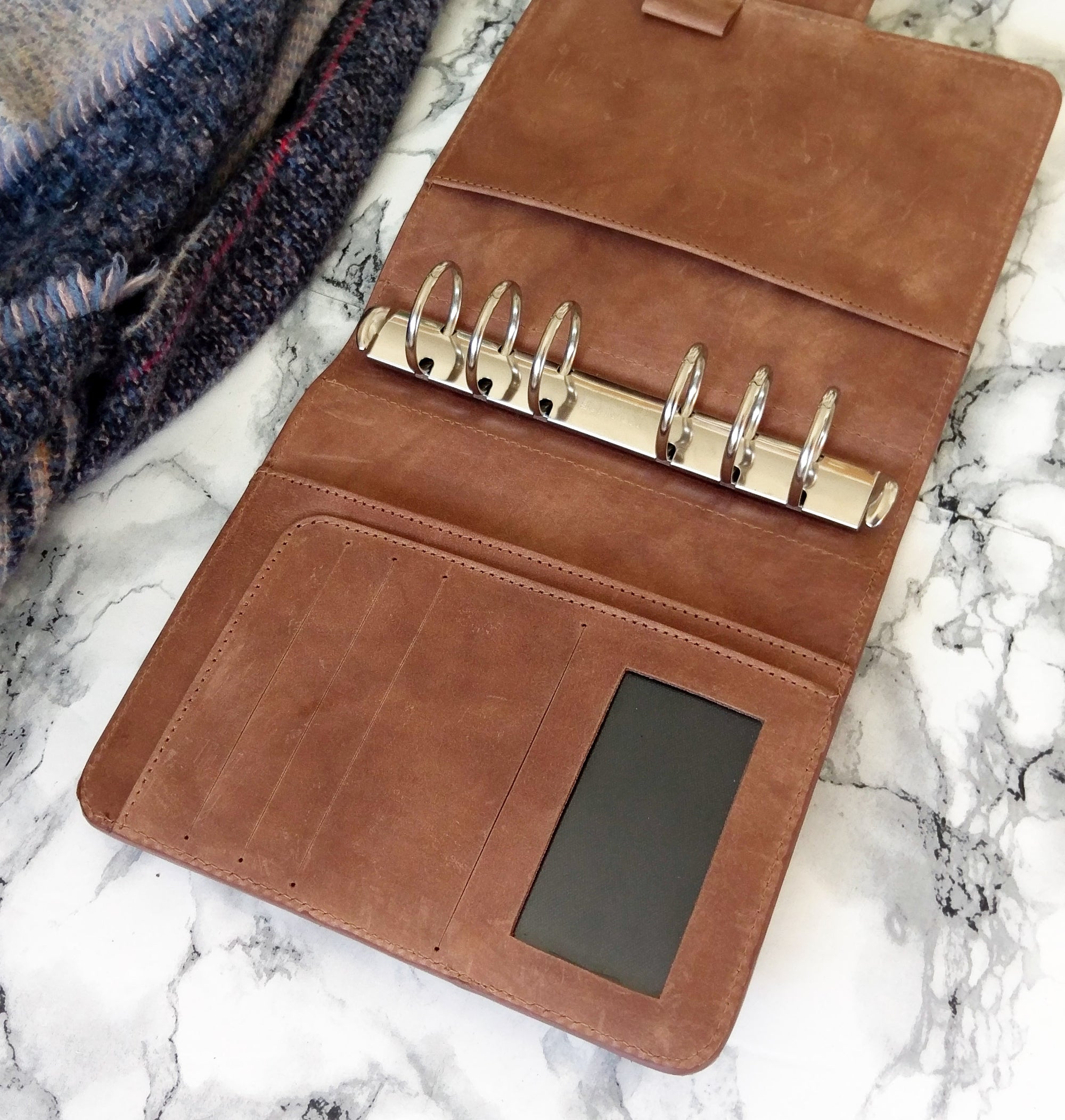 A6 Ring Binder Rounded Corners