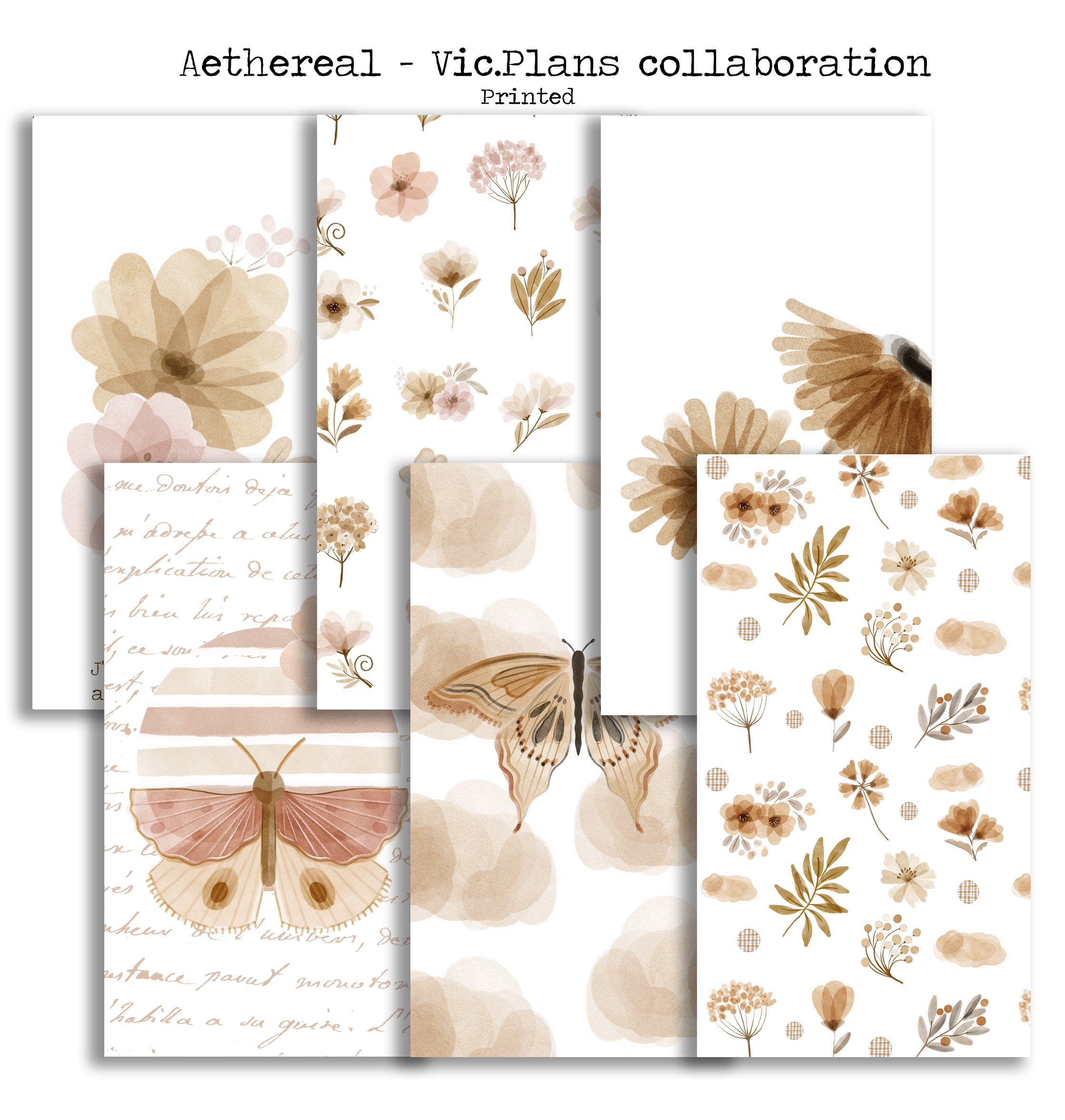 Aethereal Collection - Vic.Plans Collab - Naya Paperie