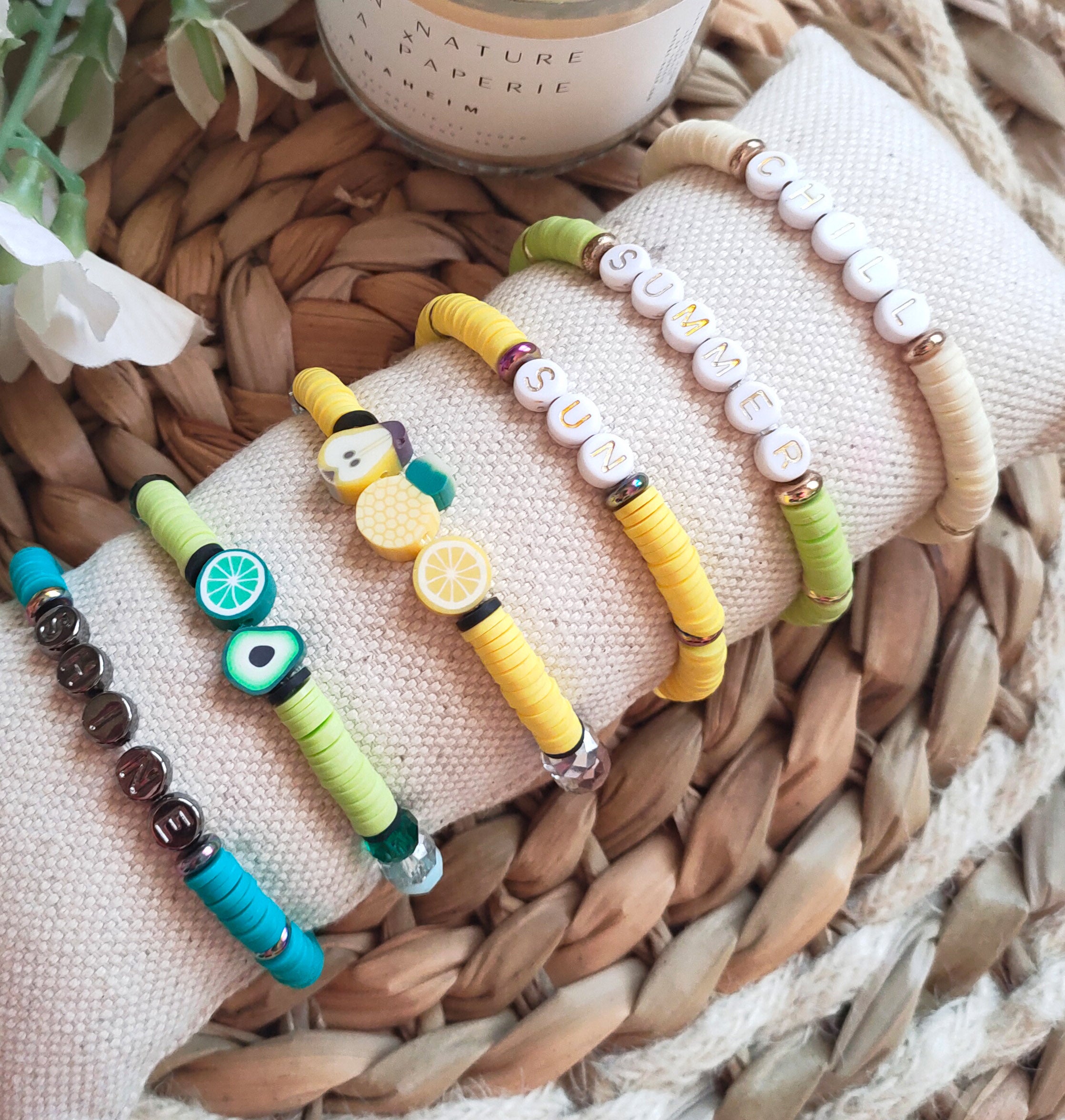 Heishi Beads Bracelets