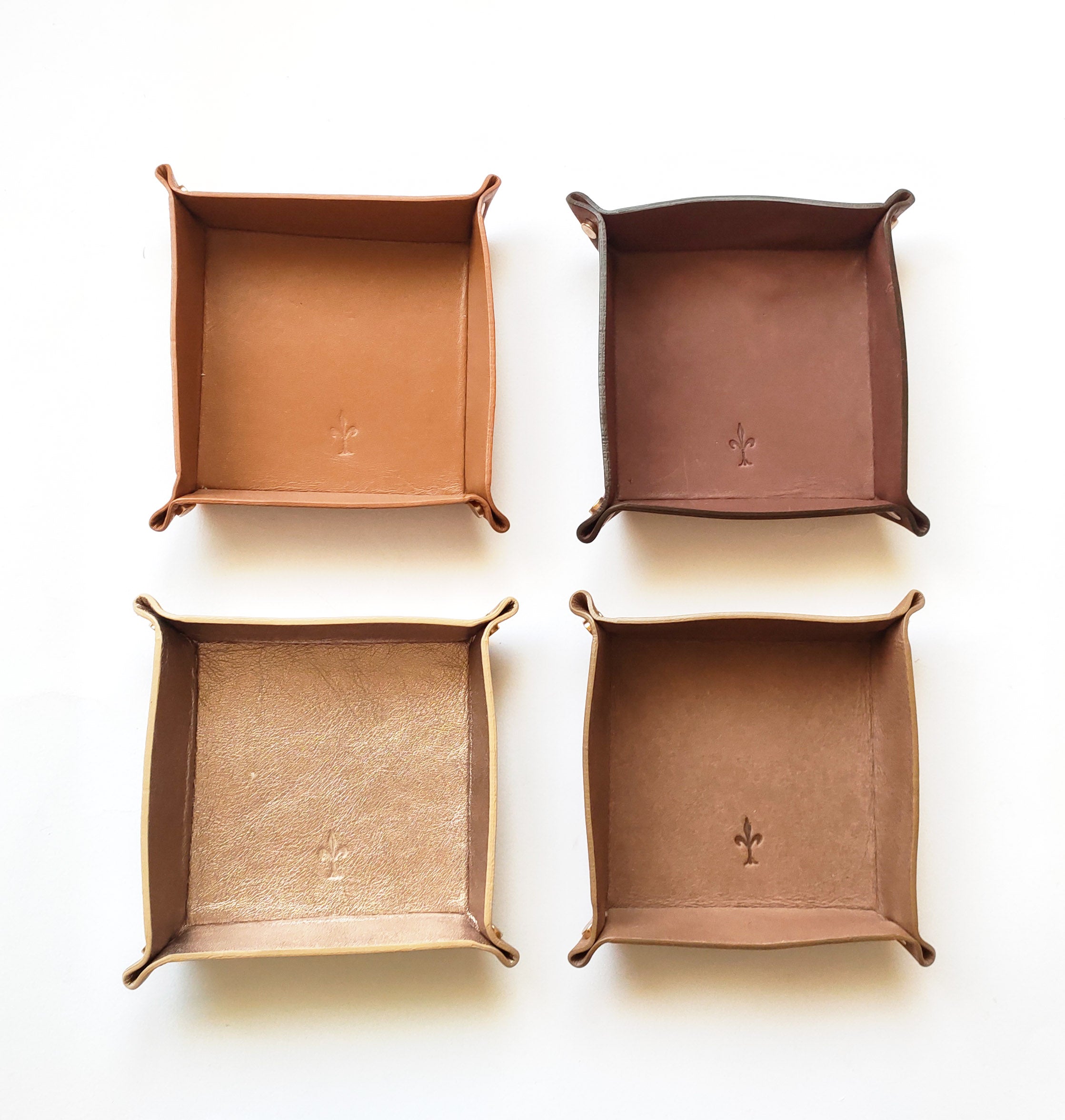 Trinket Tray - Choose your leather - Naya Paperie