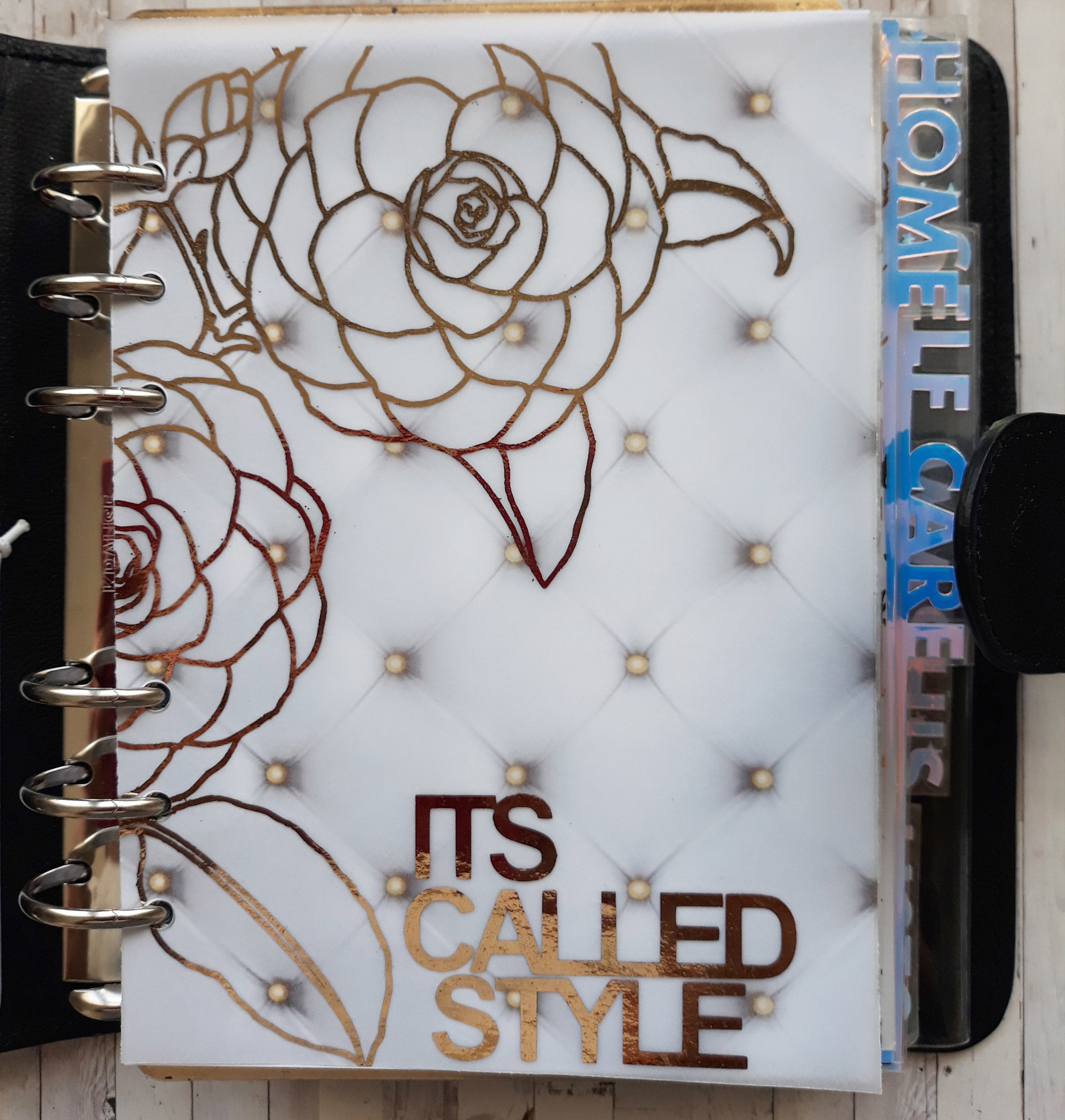 Vellum Foiled "Its called style" Dashboard - Naya Paperie